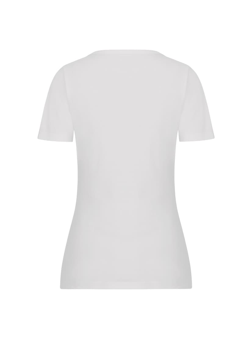♕ versandkostenfrei auf »TRIGEMA T-Shirt aus V-Shirt Baumwolle/Elastan« Trigema