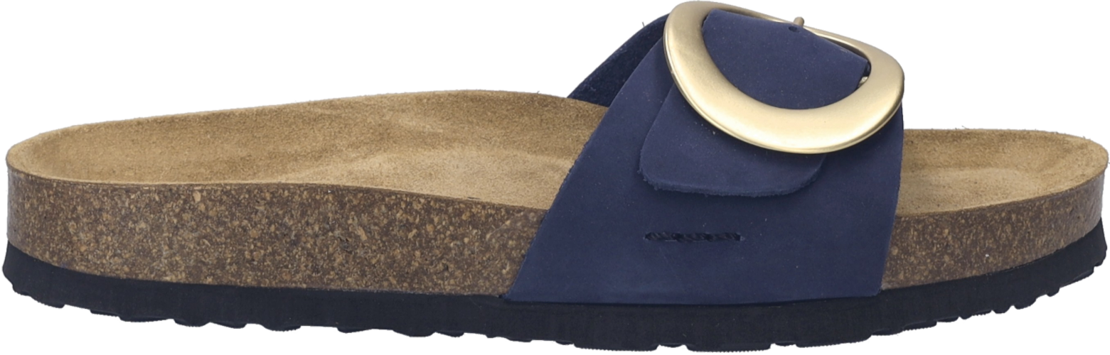 Josef Seibel Pantolette »Hermine 14«  Schlupfschuh, Flats, Hausschuh mit vorgeformtem Fussbett, in Weite G