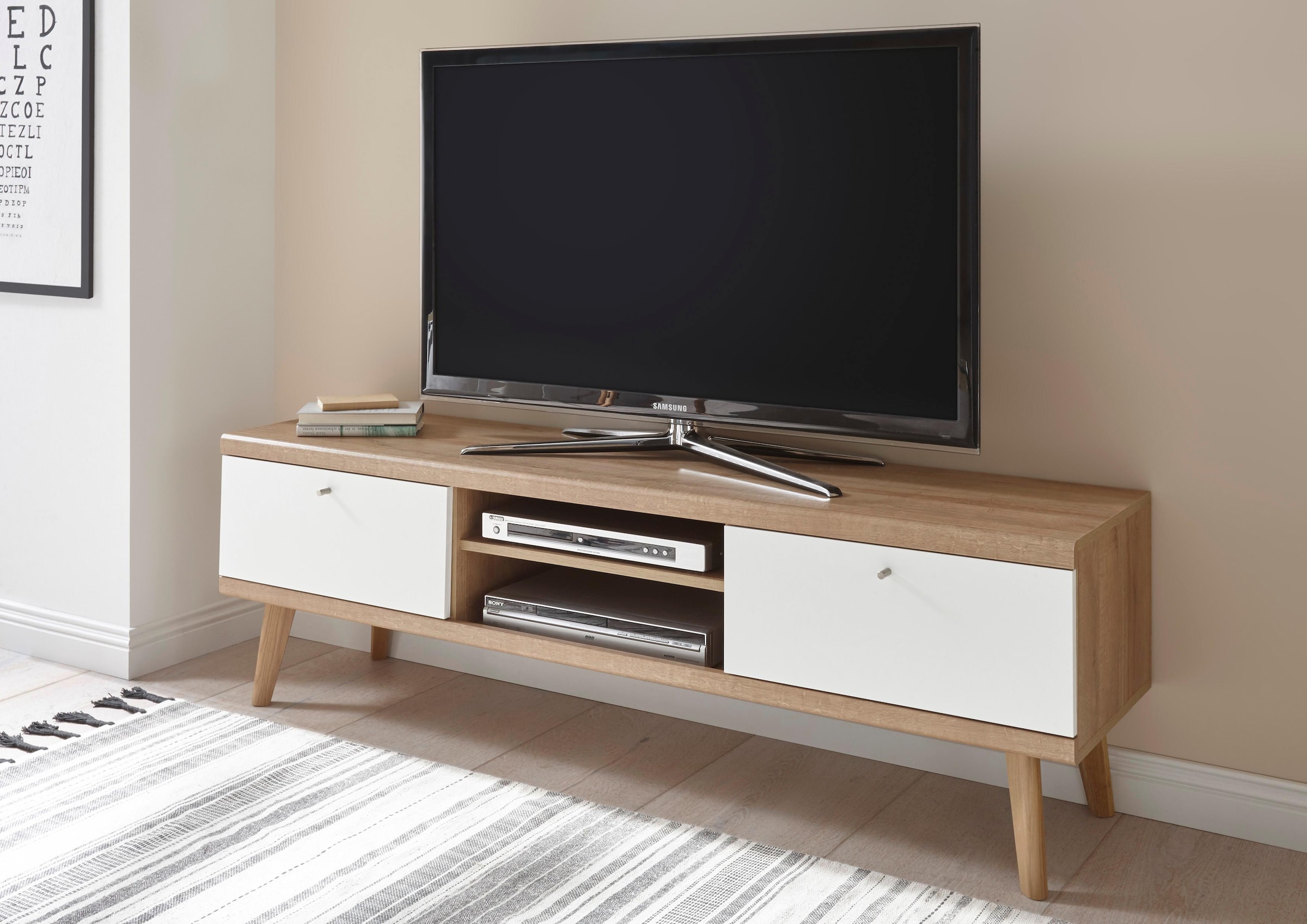 ♕ andas Collection Lowboard Scandi »Merle«, aus Design, cm, der freundin 160 versandkostenfrei Home Breite auf