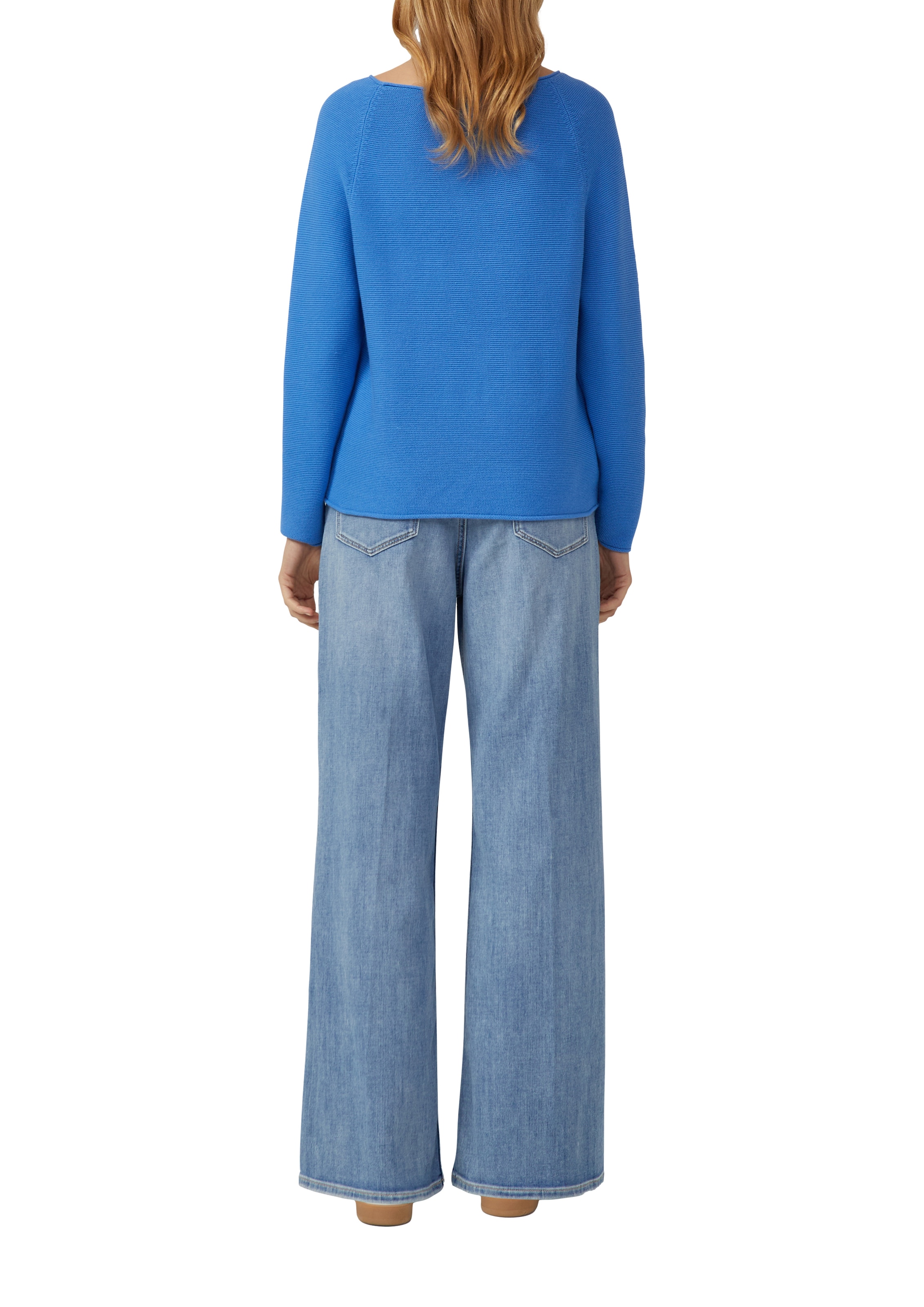 s.Oliver Pull en tricot avec encolure bateau