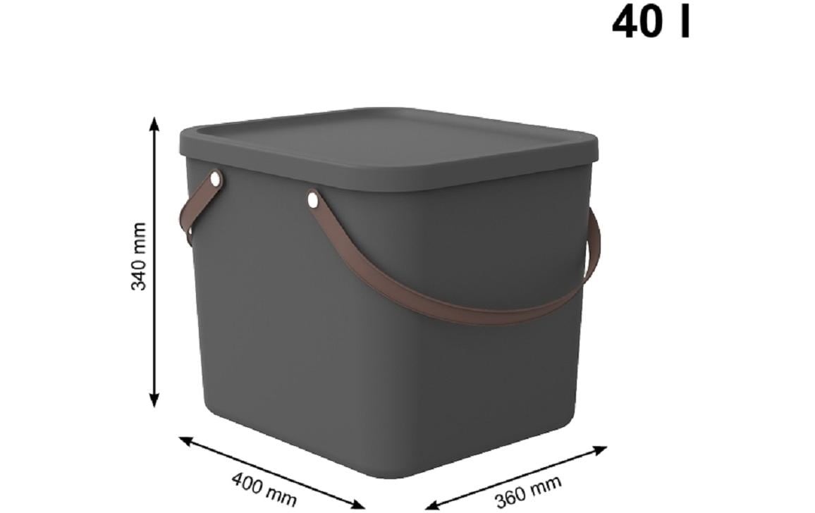 ROTHO Aufbewahrungsbox »A 40 l ALBULA«, (1 St.)