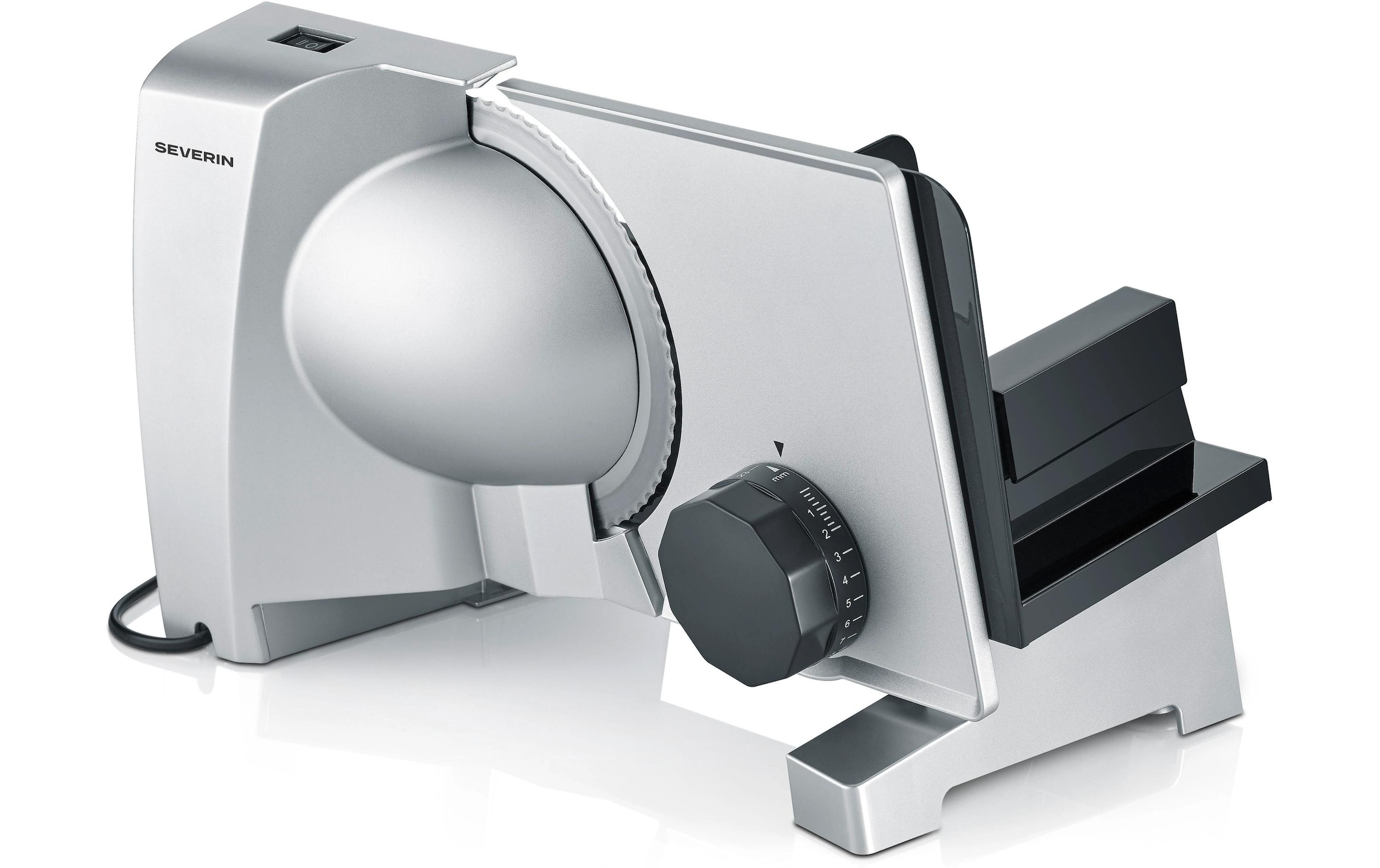 Severin Allesschneider »AS 3917« 130 W Fingerschutz, Brotschneidemaschine Schnittstärke stufenlos einstellen