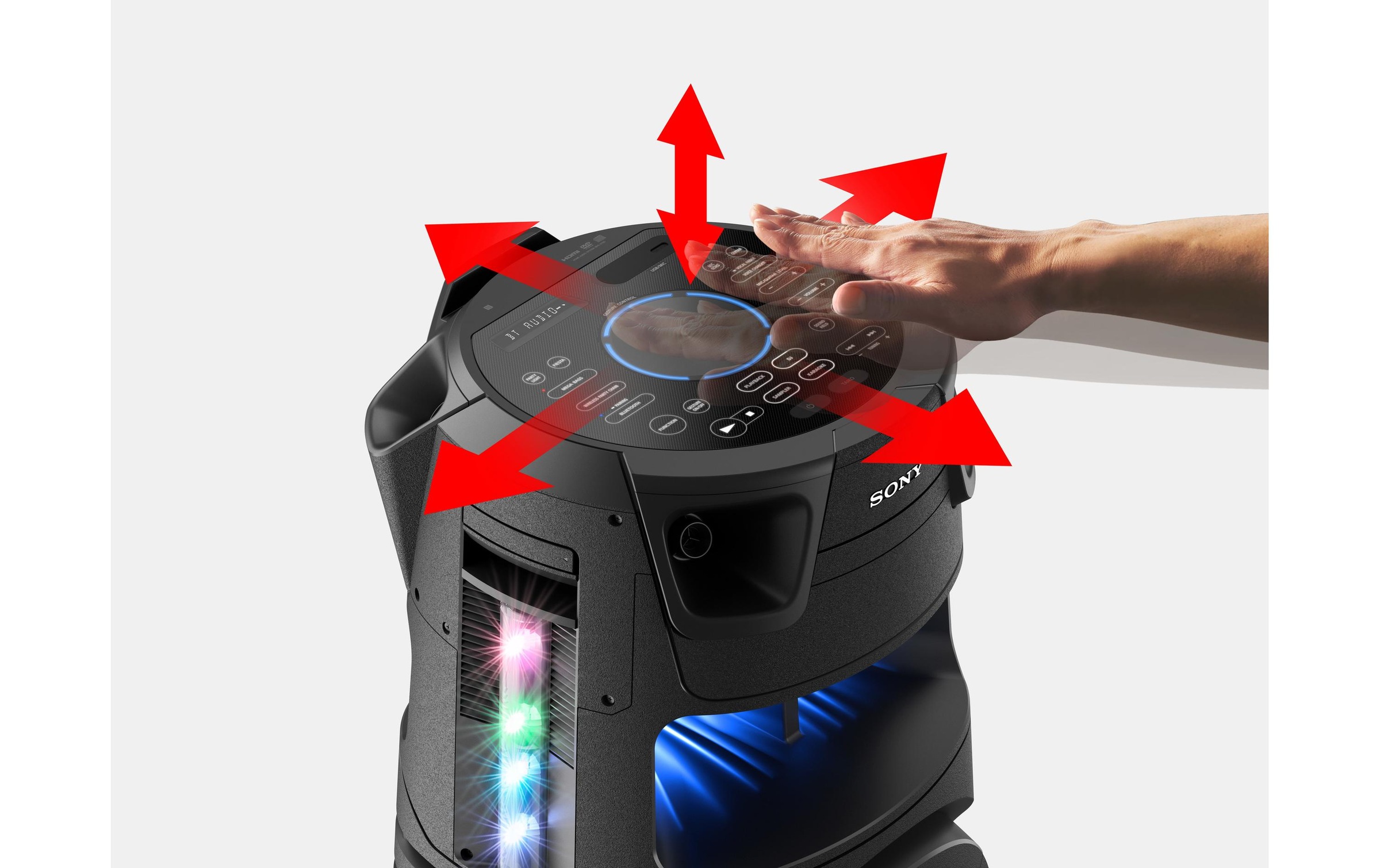 Sony Bluetooth-Speaker »MHC-V73D Schwarz«