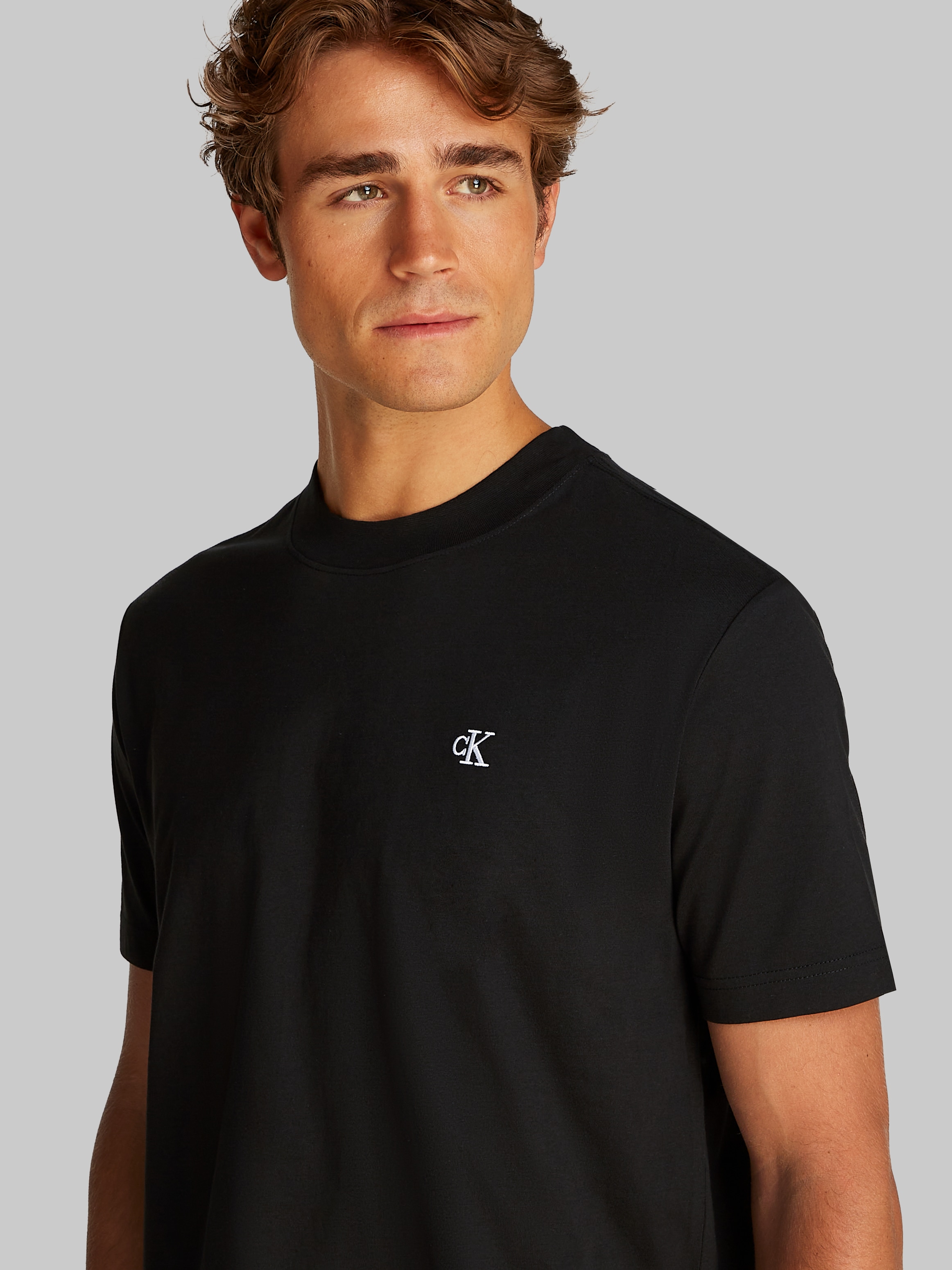 Calvin Klein Jeans T-Shirt »SERIF FONT GRAPHIC TEE«, mit grossem Logo am Rücken