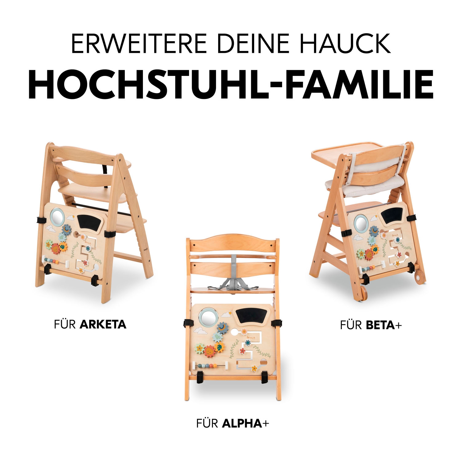 Hauck Motorikbrett »Highchair Play Board« FSC® - schützt Wald; für Hochstühle Alpha+, Beta+, Arketa