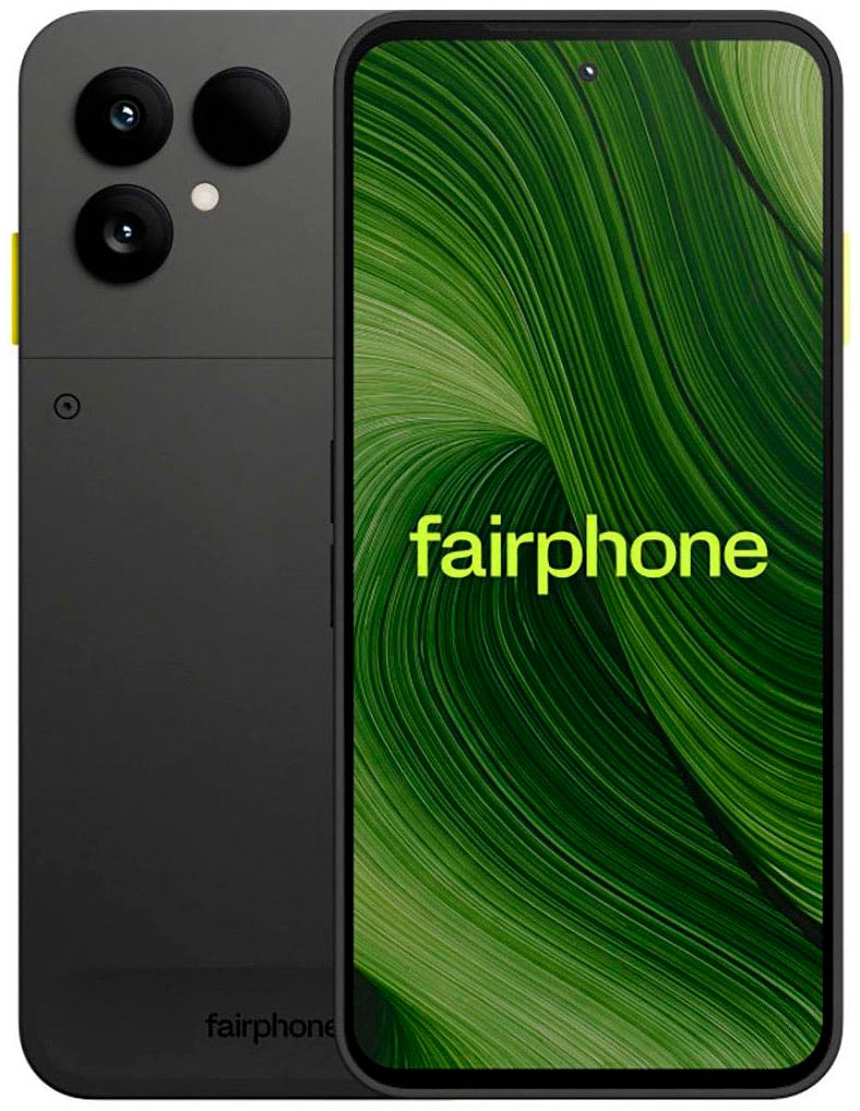 Fairphone Smartphone "Das Fairphone (Gen. 6) 8GB/256GB" Horizon Black
