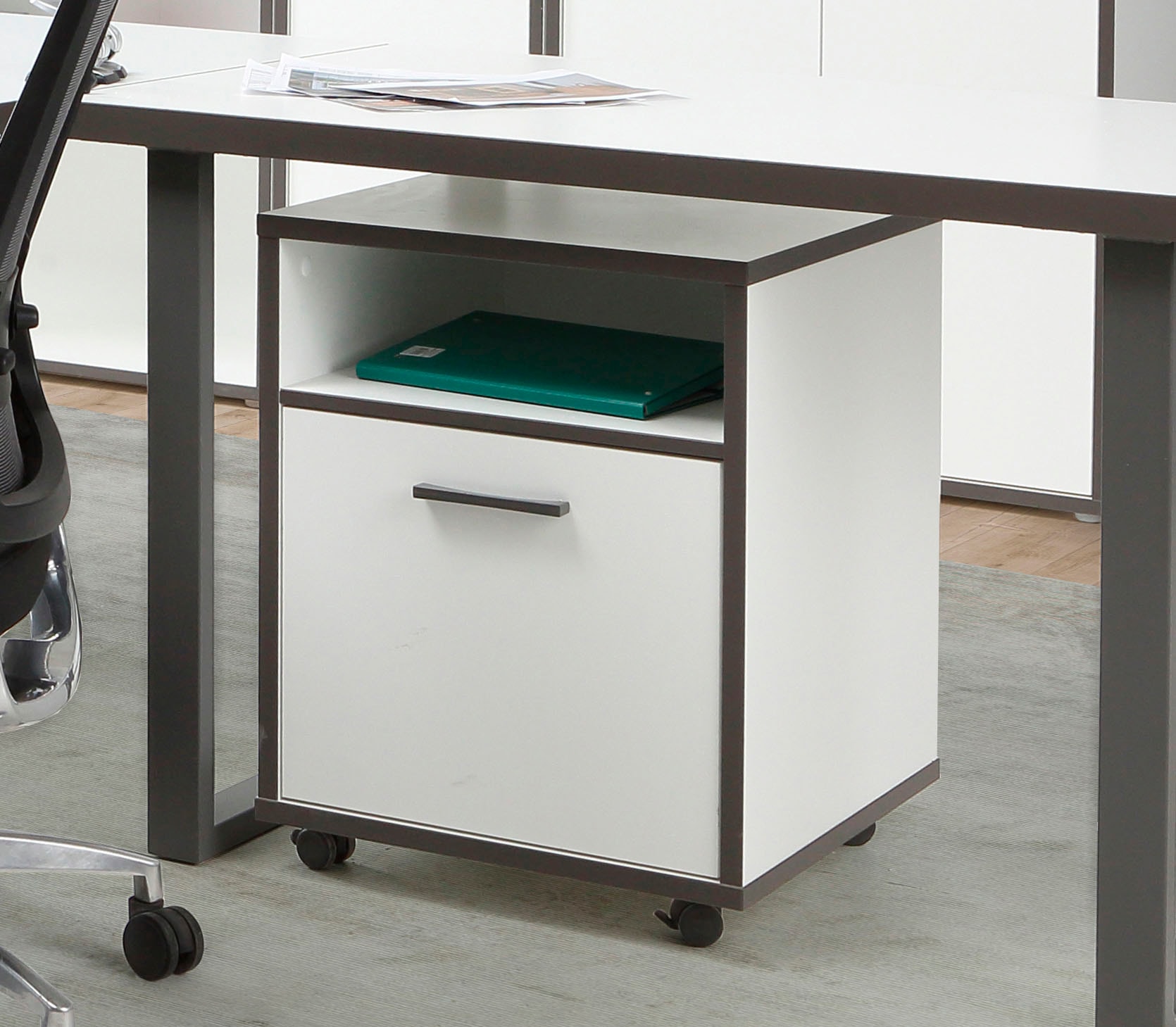 FORTE Caisson à roulettes »Keflav« largeur 49,8 cm
