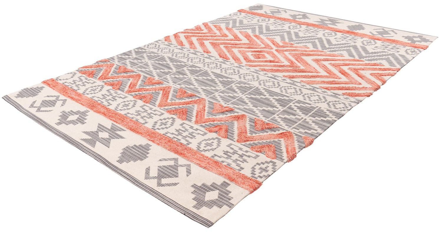 Arte Espina Teppich »Ethnie 100«, rechteckig, 10 mm Höhe, 3D-Design, Kurzflorteppich, Ethno-Design