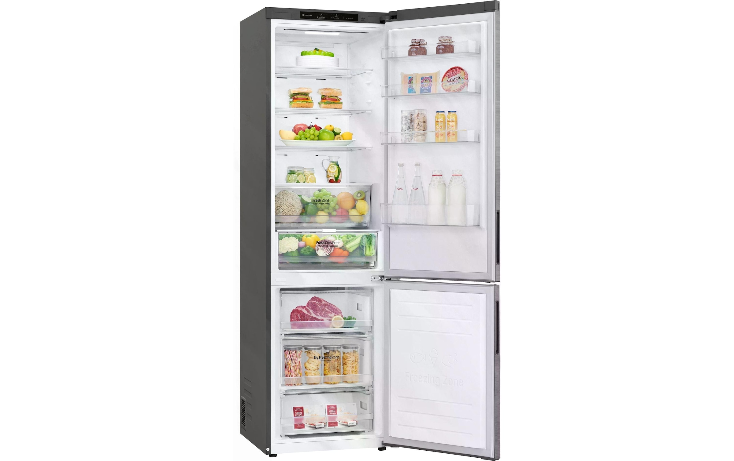 LG Kühl-/Gefrierkombination »GBP62PZNAC« 203 cm hoch 59,5 cm breit