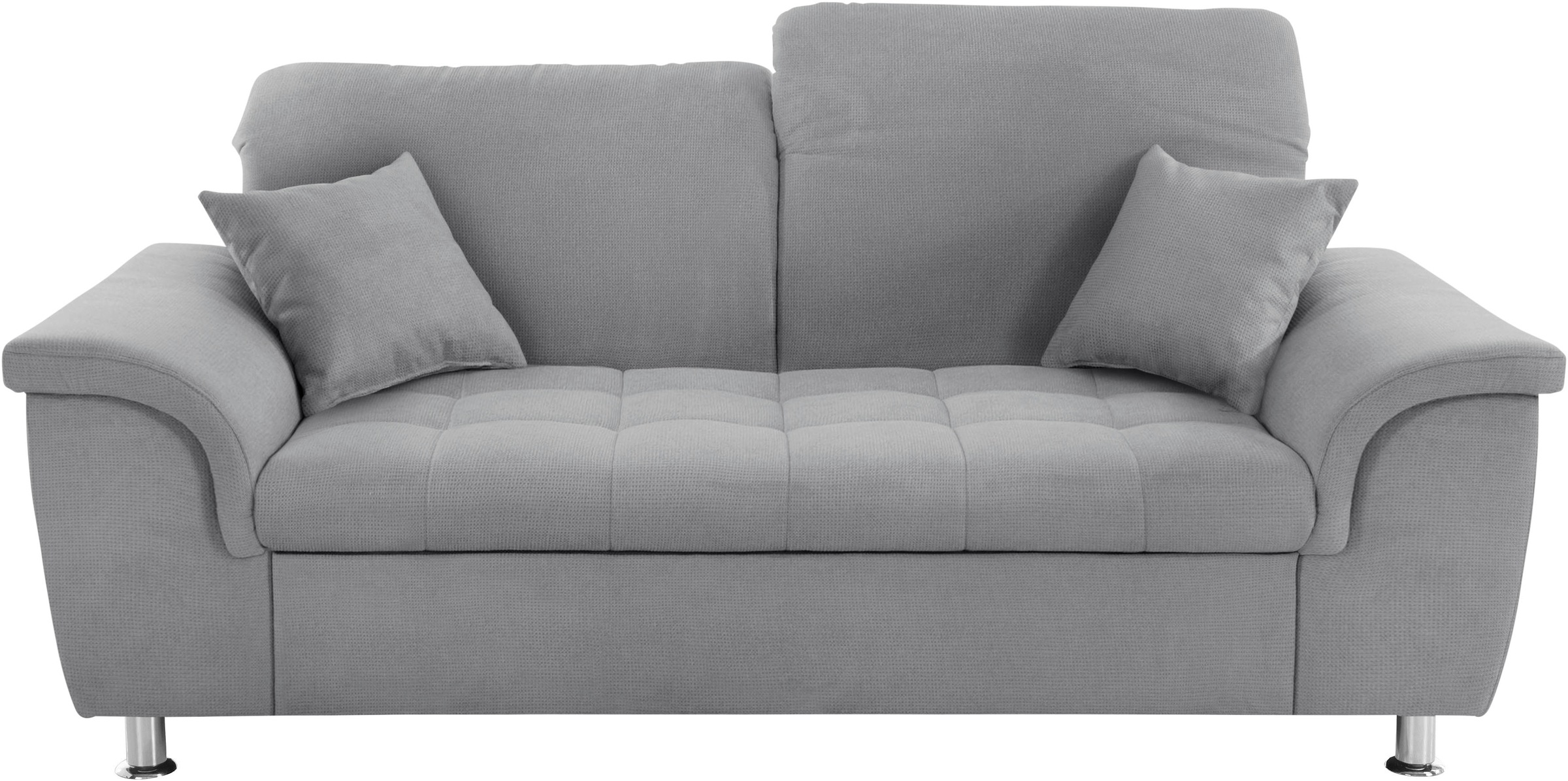 Image of DOMO collection 2-Sitzer »Franzi«, wahlweise mit Kopfteilverstellung, inklusive Zierkissen bei Ackermann Versand Schweiz