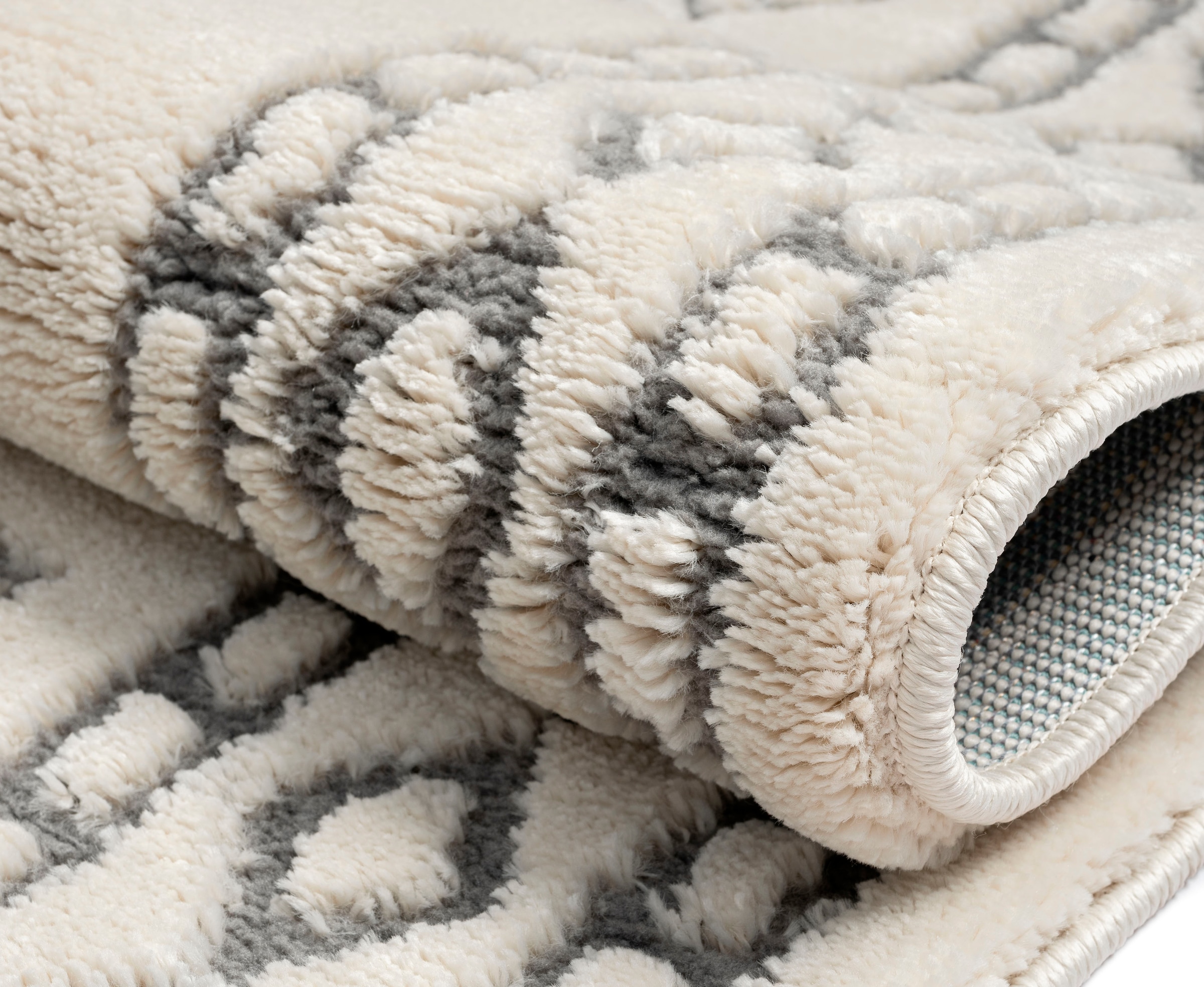 Myflair Möbel & Accessoires Hochflor-Teppich »Moroccan Tradition Lagerräumung«, rechteckig, 24 mm Höhe, modern, marokkanisches Design, flauschig weich durch Hochflor