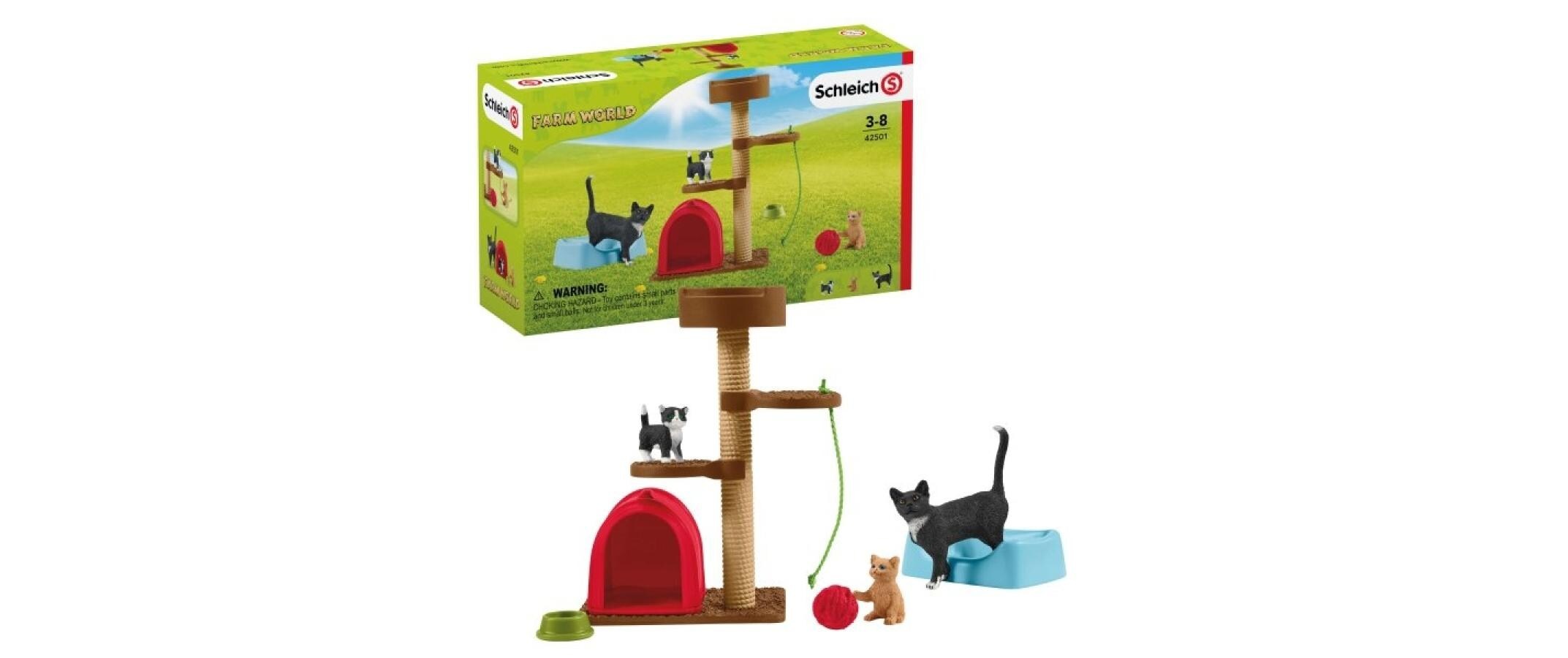 Schleich® Spielfigur »für niedliche Katzen«