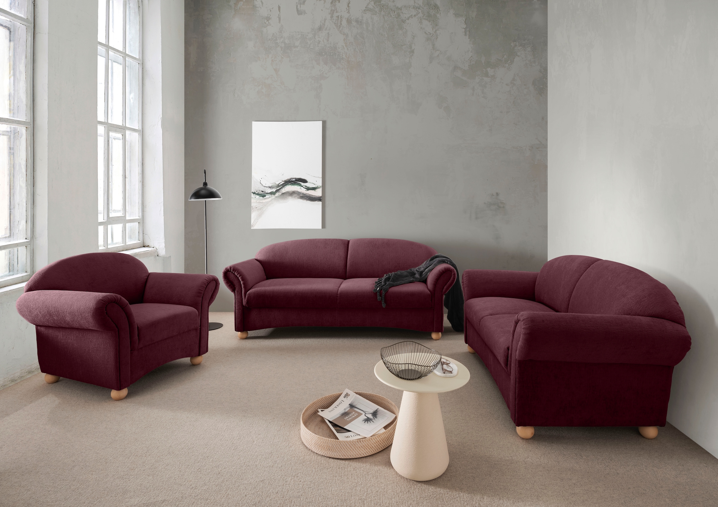 Home affaire Sessel »Torello bequem und zeitlos, Breite 90cm« 1 Stk. tlg.