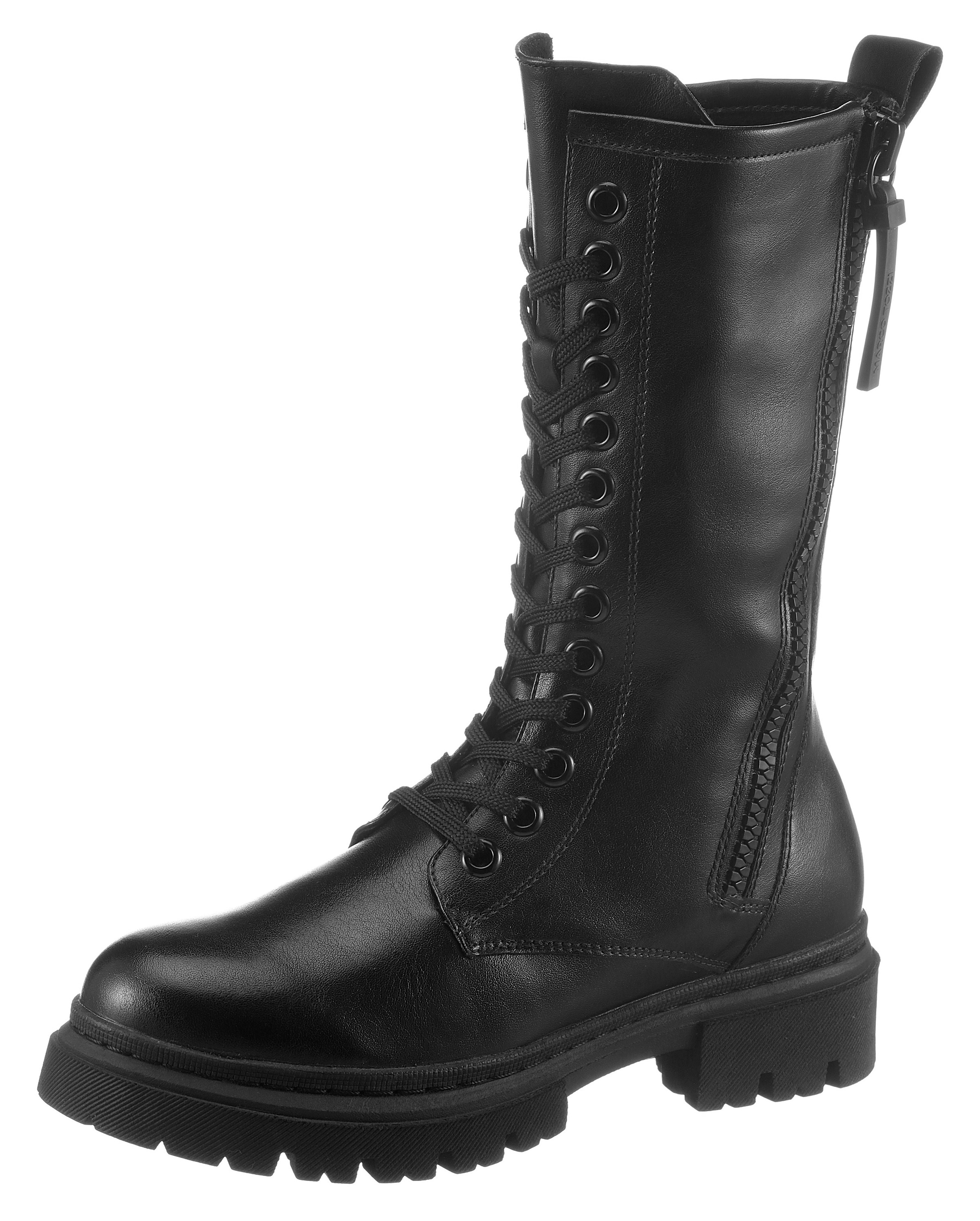 Image of MARCO TOZZI Schnürstiefel, mit seitlichem Zierreissverschluss bei Ackermann Versand Schweiz
