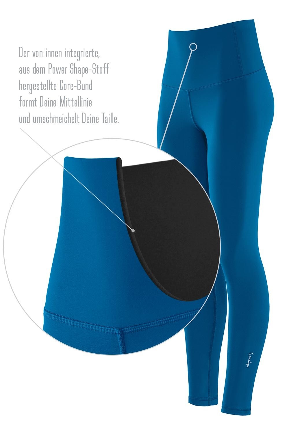 Winshape Leggings »Functional Comfort HWL117C«, mit V-Shape Applikation und Core-Bund