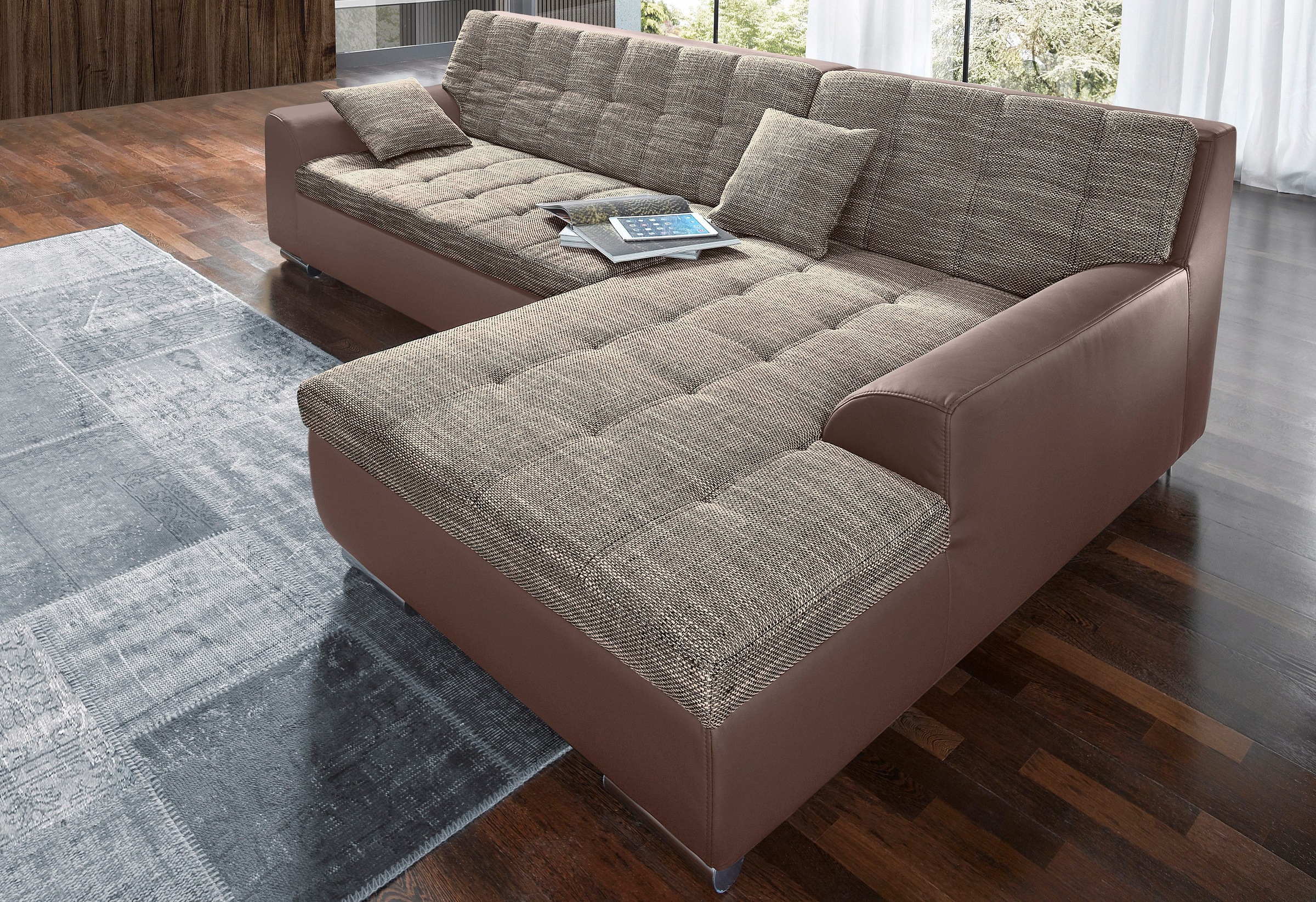 Image of DOMO collection Ecksofa »Treviso Top«, wahlweise mit Bettfunktion bei Ackermann Versand Schweiz