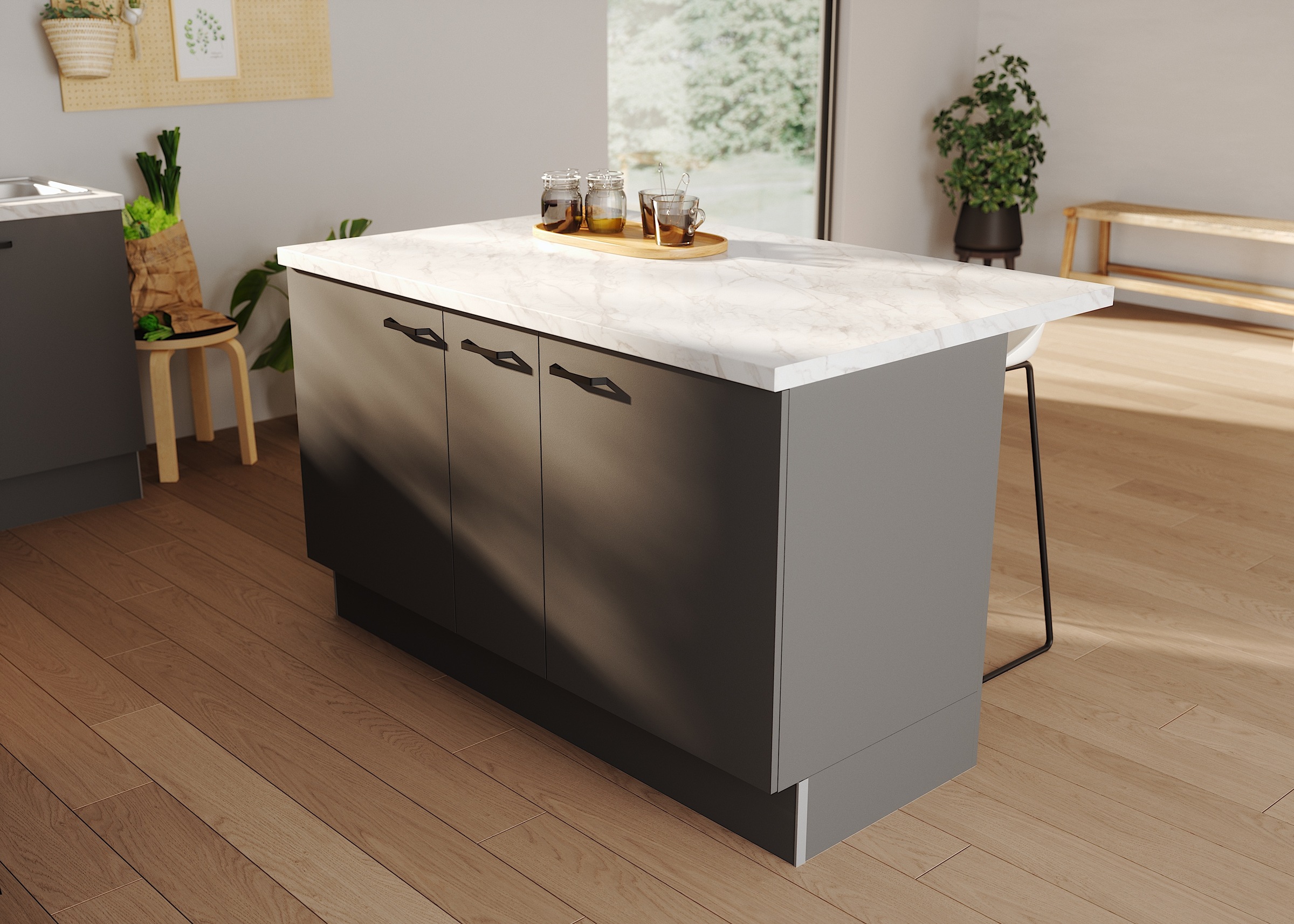 KOCHSTATION Ilot de cuisine »KS-Paula«