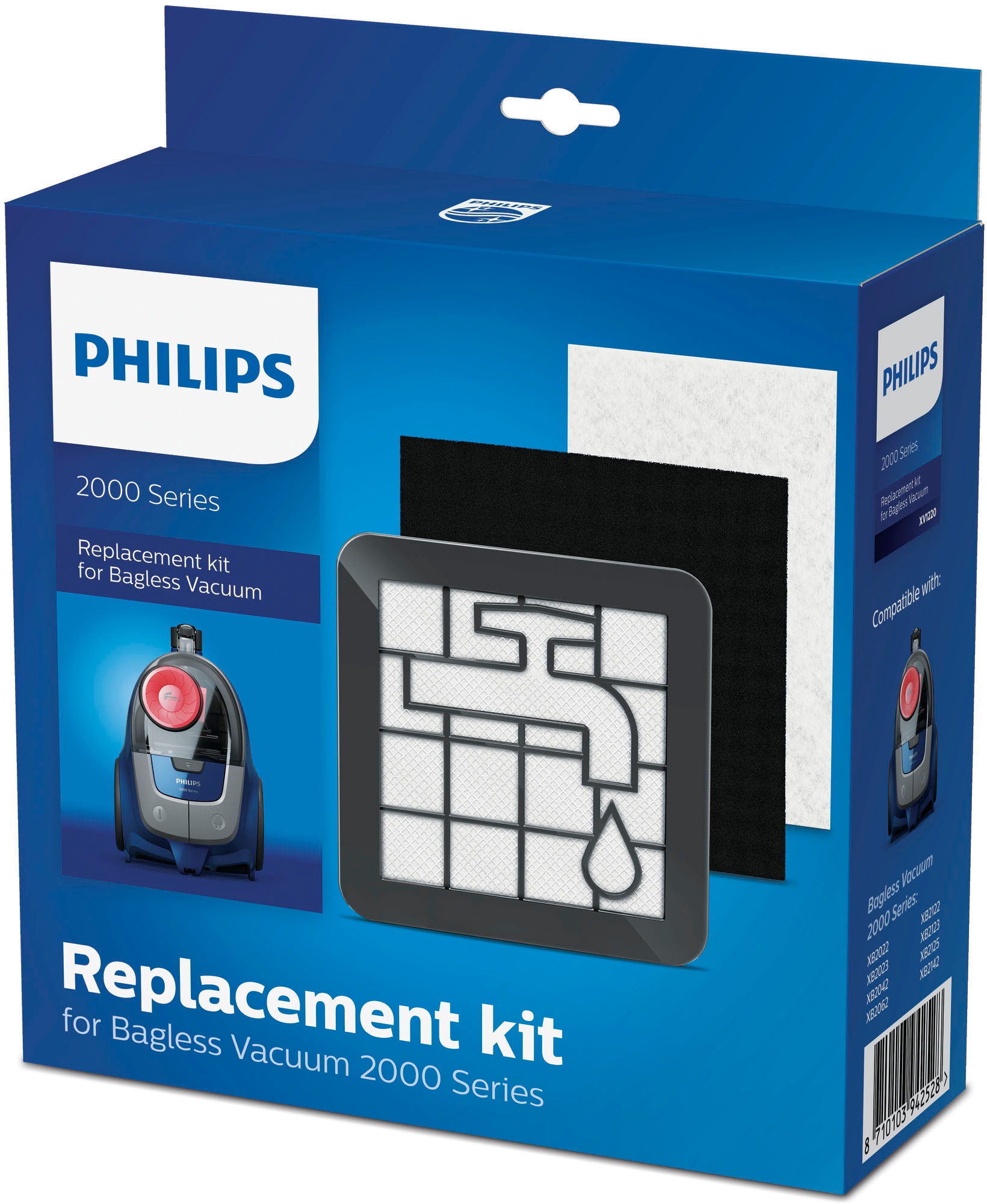 Philips Filter-Set »XV1220/01«, (Set, 3 tlg.)