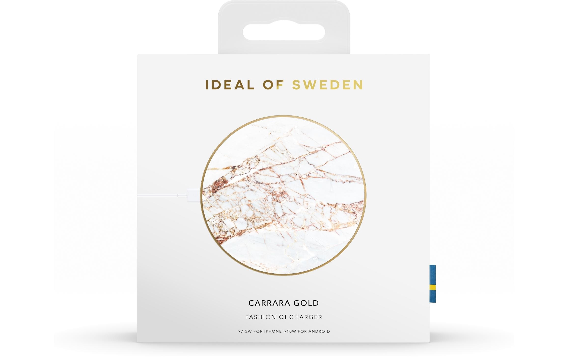 iDeal of Sweden Wireless Charger »Carrara Goldfarben«