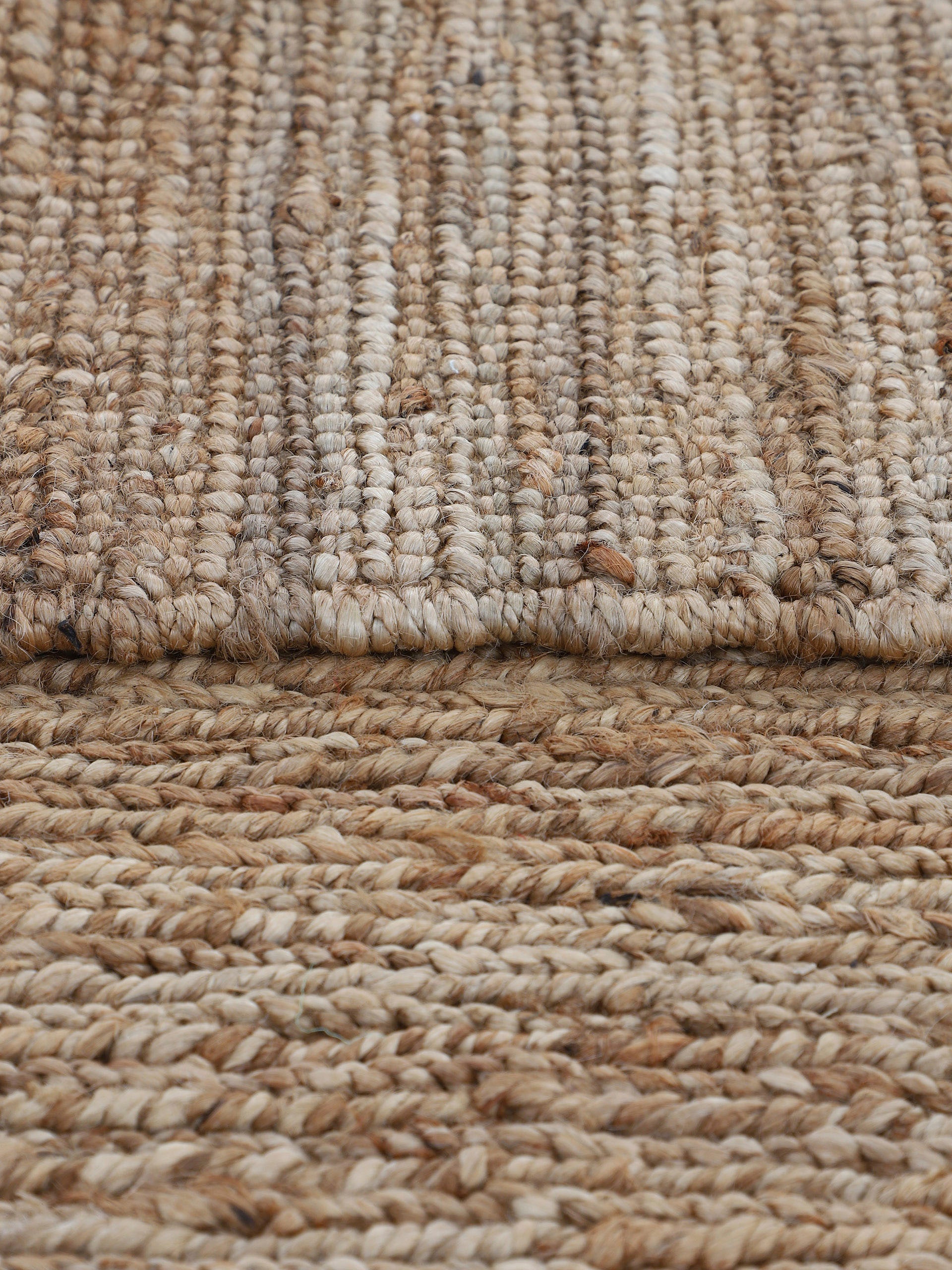 carpetfine Teppich »Nala Juteteppich Naturfaser«, rechteckig, 9 mm Höhe, wendbar, aus 100% Jute, in vielen Grössen und Formen, quadratisch, rund