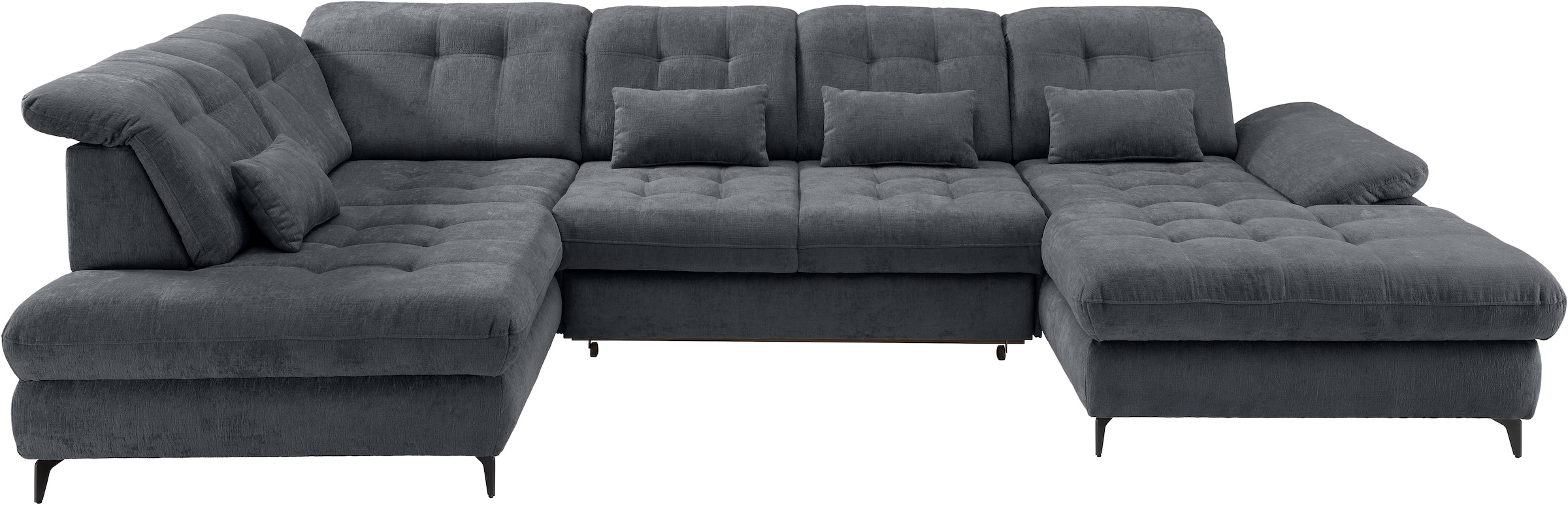 Image of Home affaire Ecksofa "Lazio modern & bequem, Breite 358cm, U-Form, tolle Detailverarbeitung"