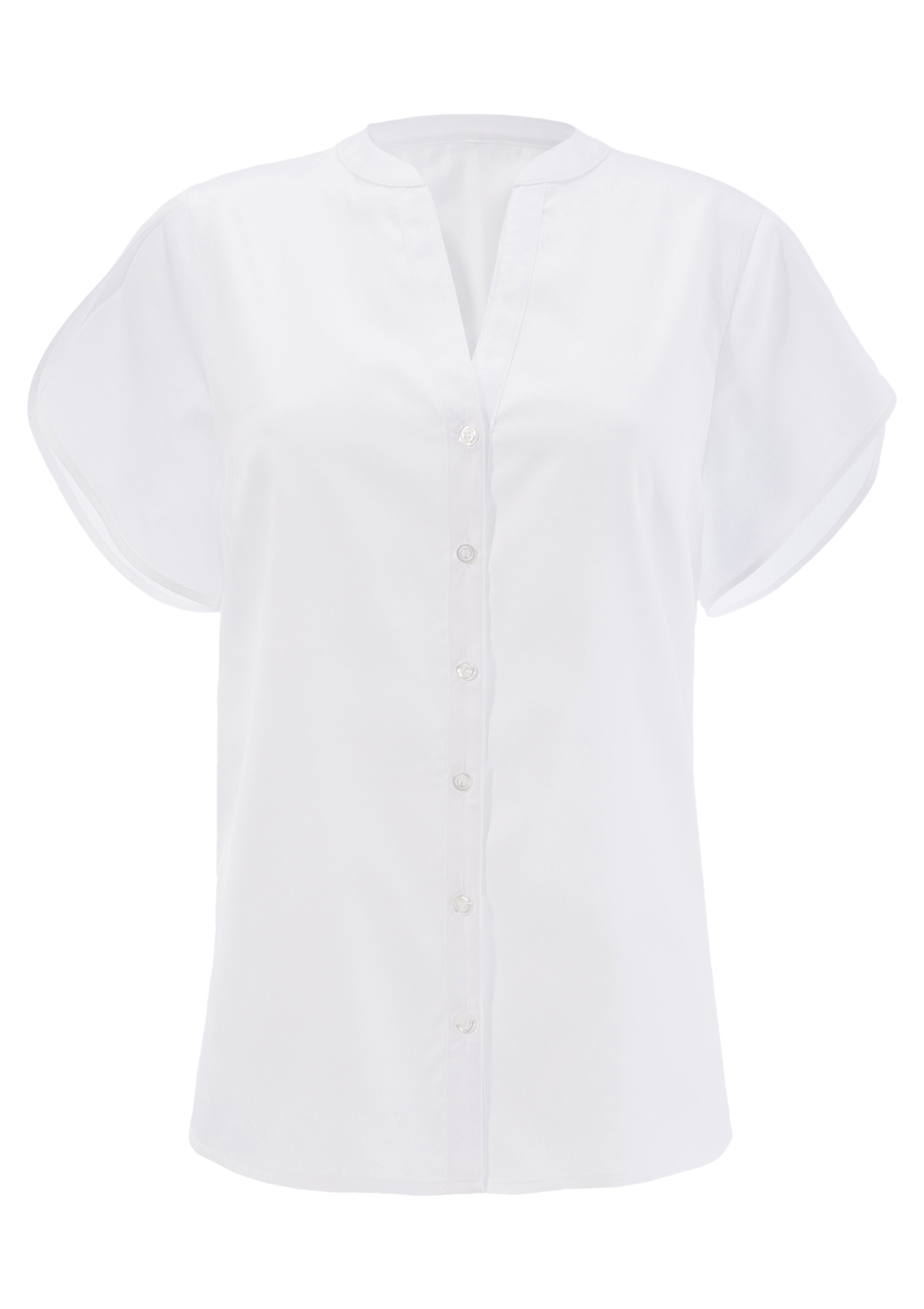 Trachtenbluse Damen mit Stehkragen