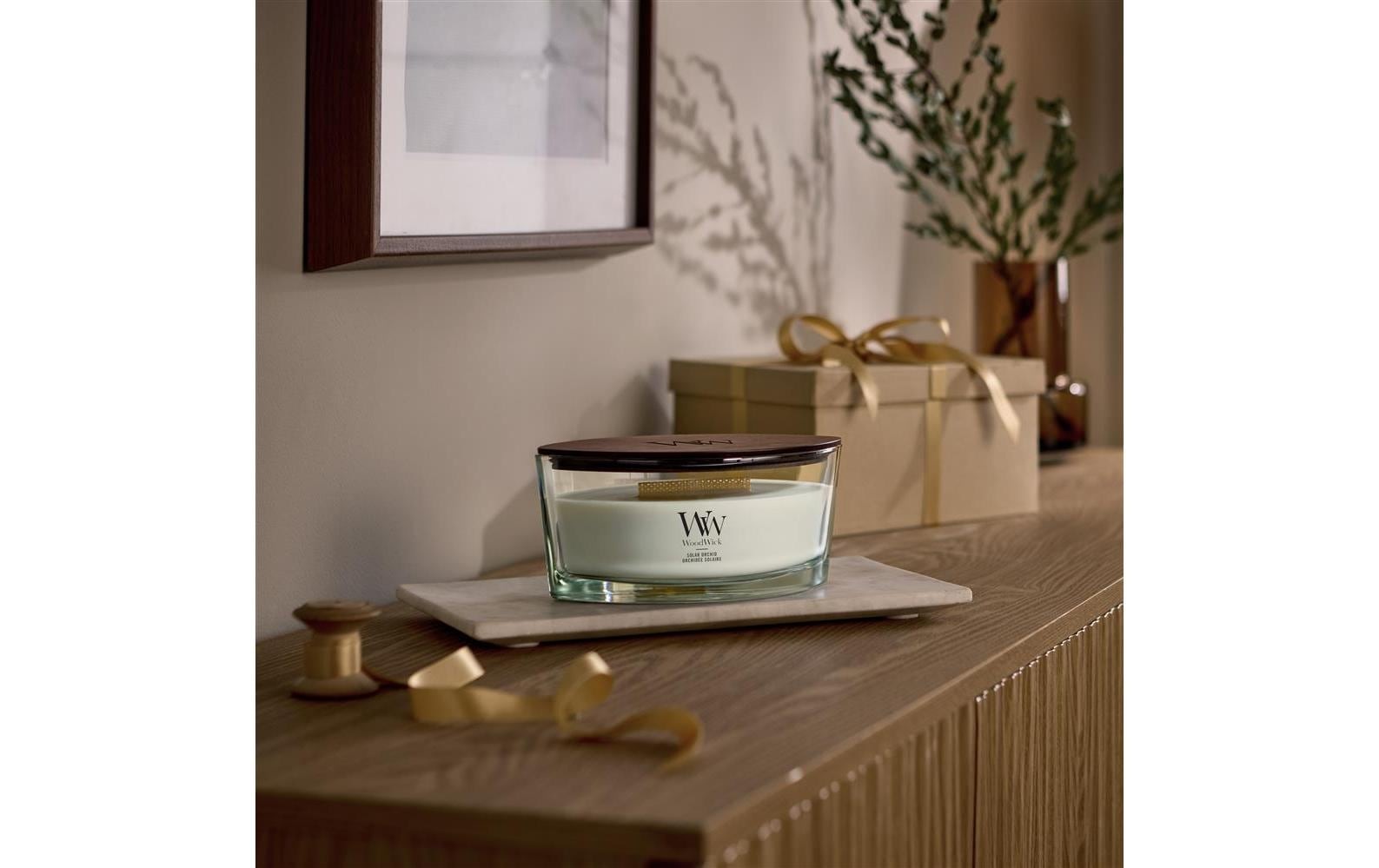 Woodwick Duftkerze "Solar Orchid Ellipse"