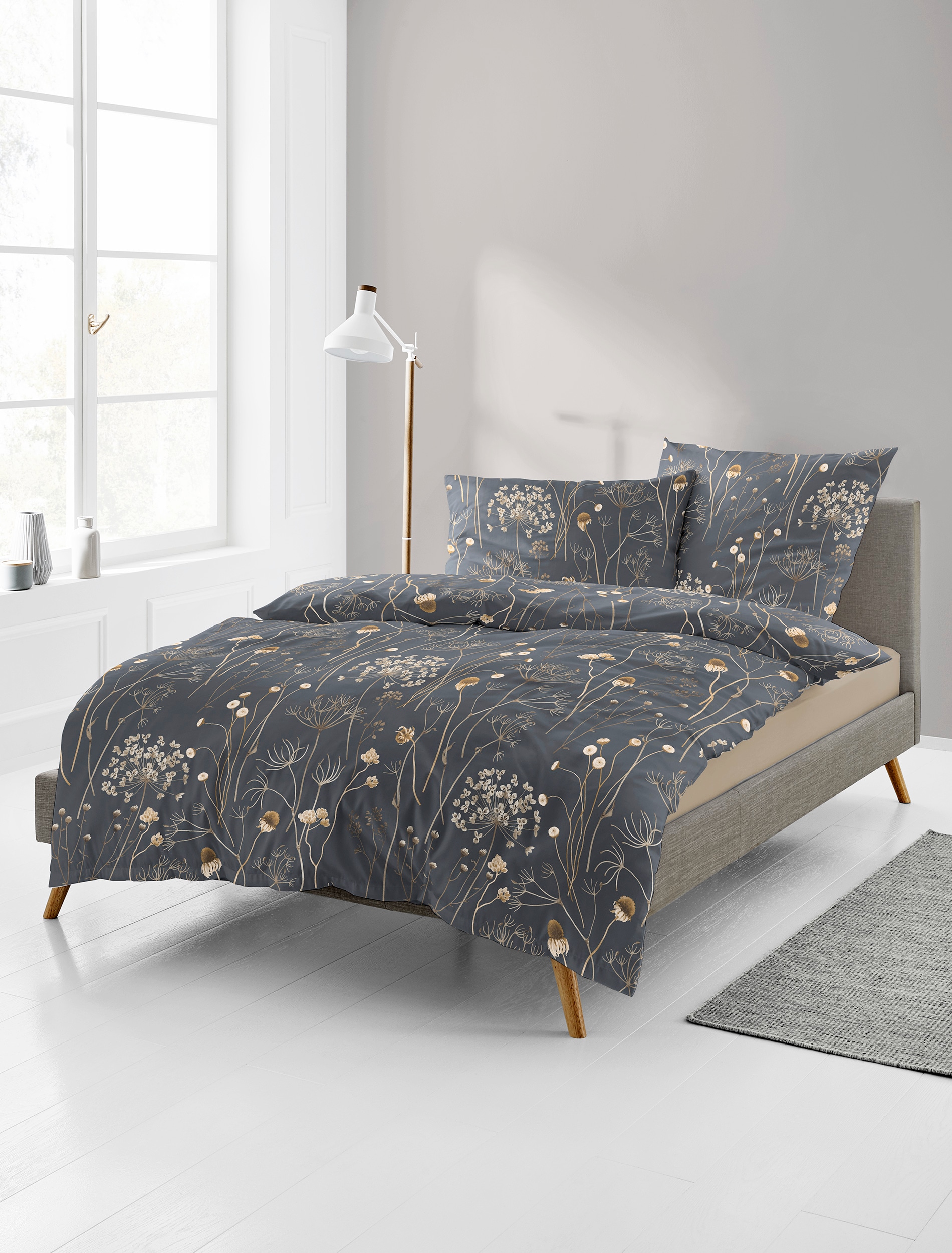 BIERBAUM Linge de lit »4140« 2 cuis tlg. Biber, 100 % Baumwolle, pflegeleicht, kuschelig weich