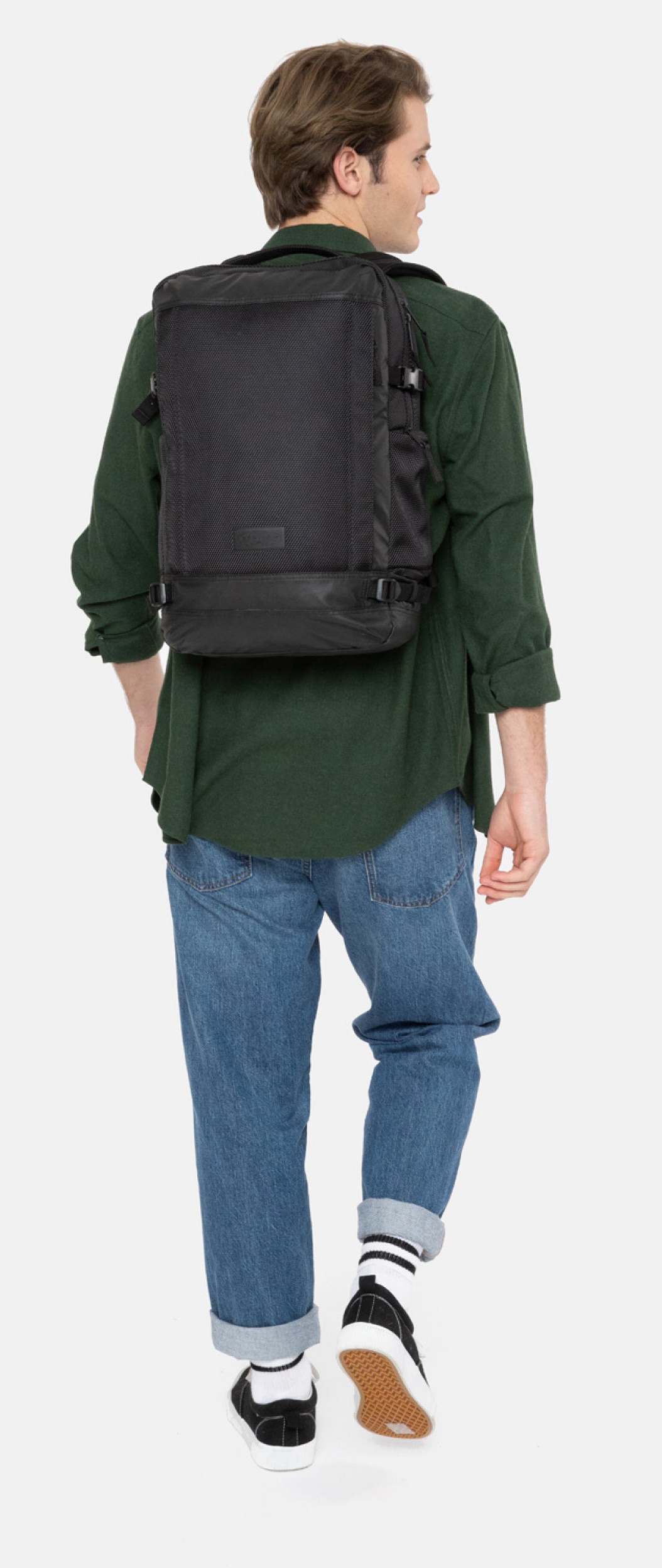 Eastpak Laptoprucksack »TECUM M«, enthält recyceltes Material (Global Recycled Standard)