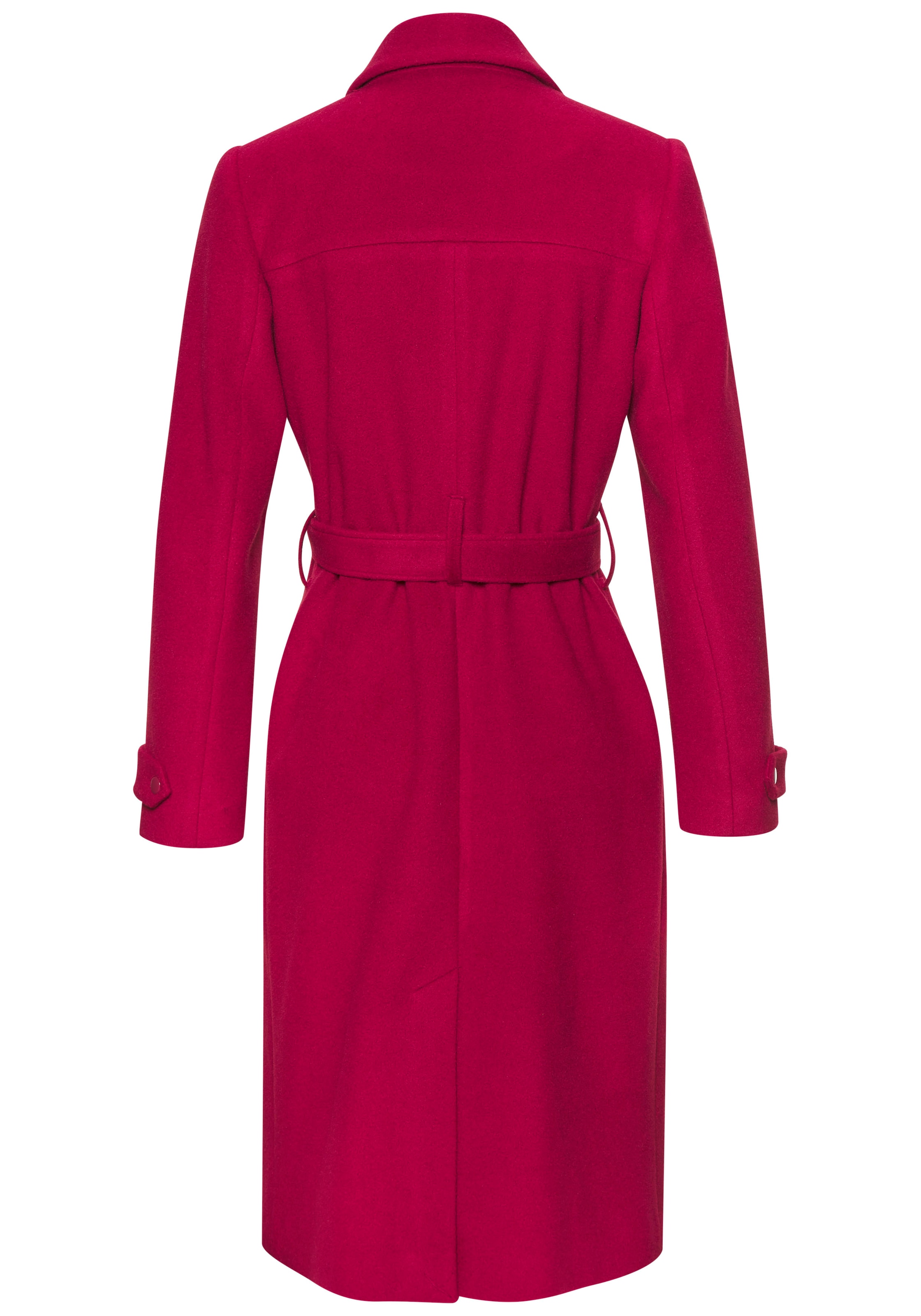 LASCANA Manteau long mit Bindegürtel,  mit Reverskragen, eleganter Damenmantel