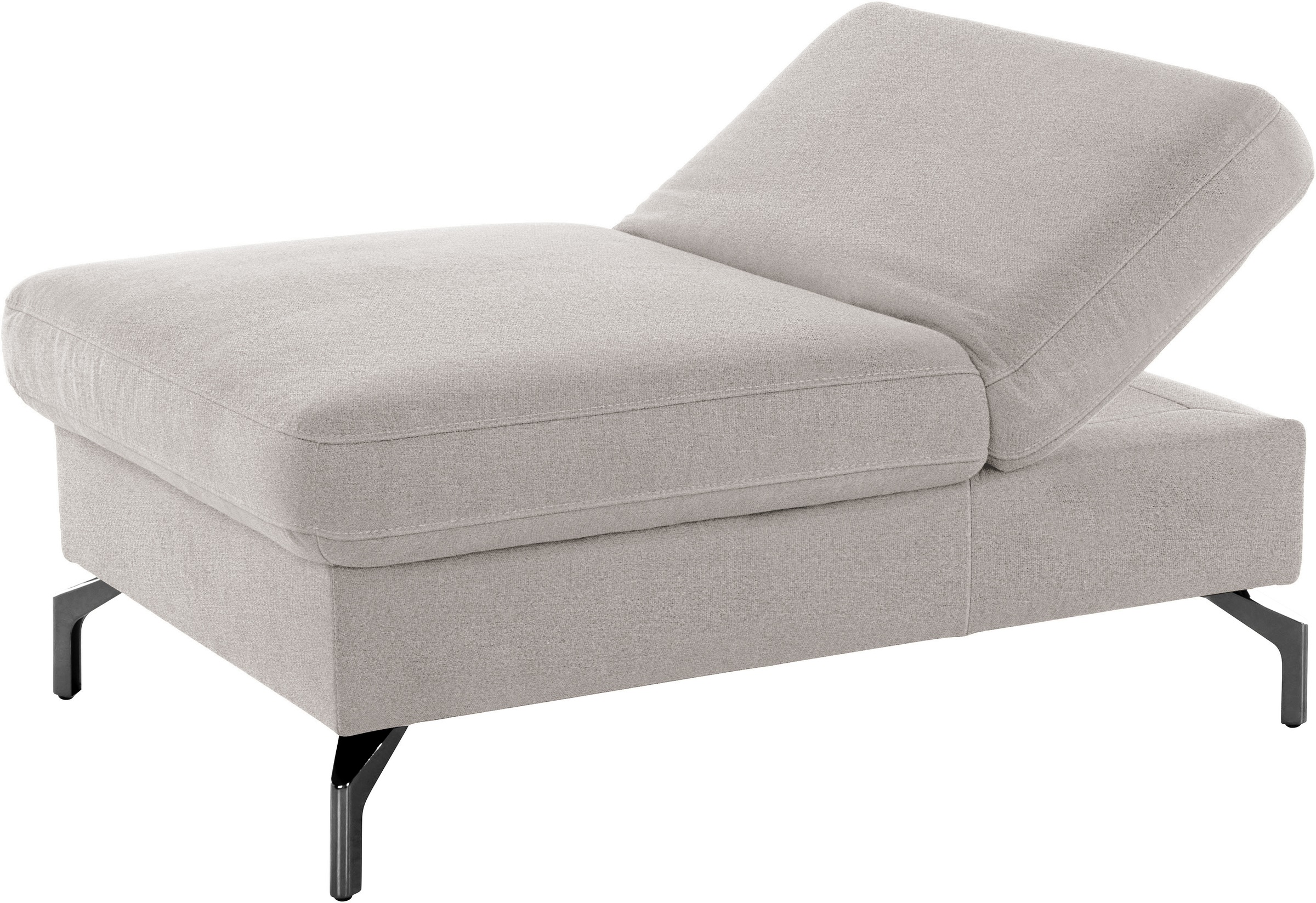 sit&more Hocker »Brisbane« Fusshöhe 12 cm, mit Federkern und Klappfunktion