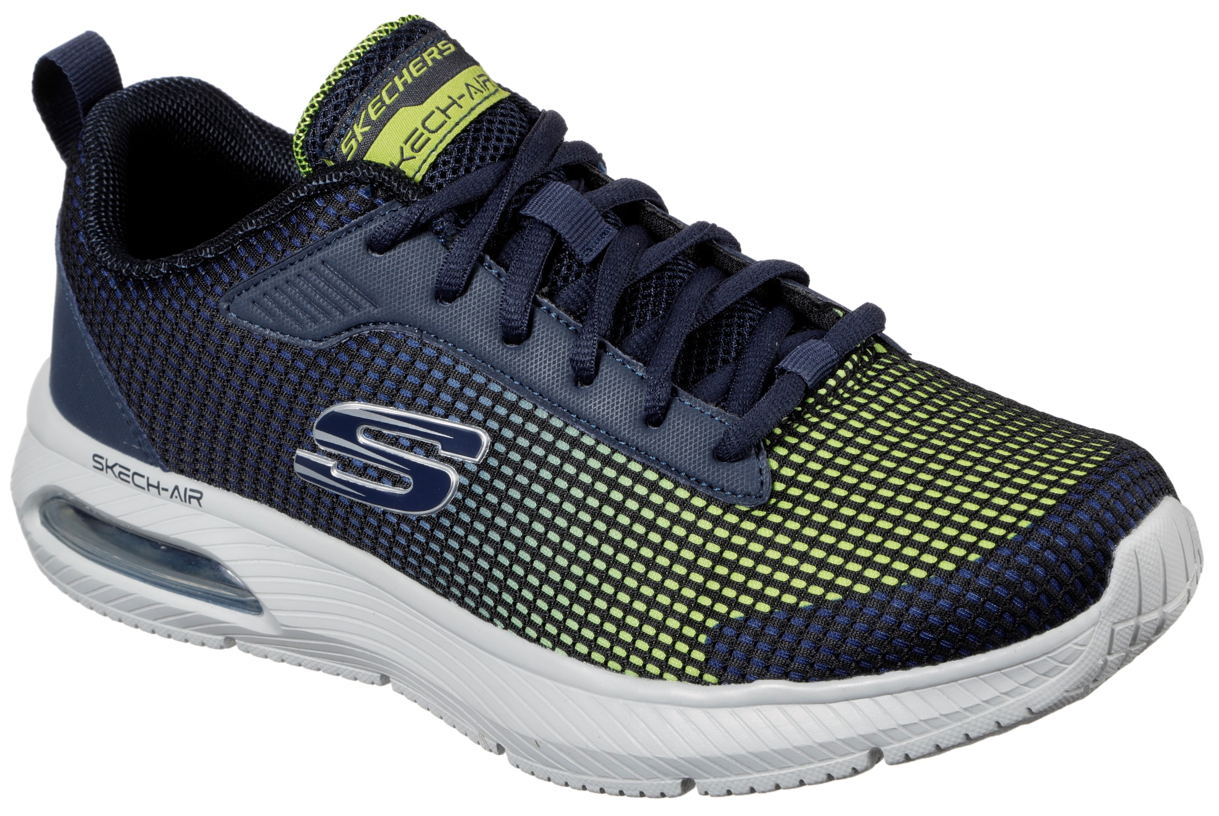 Skechers Sneaker »DYNA-AIR-BLYCE«, mit Farbverlauf, Freizeitschuh, Halbschuh, Schnürschuh