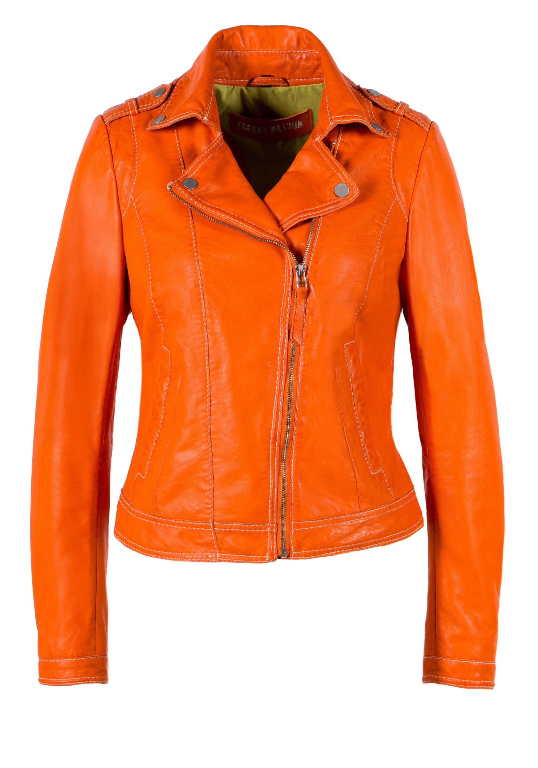 Image of Freaky Nation Lederjacke "Energy Girl-FN"