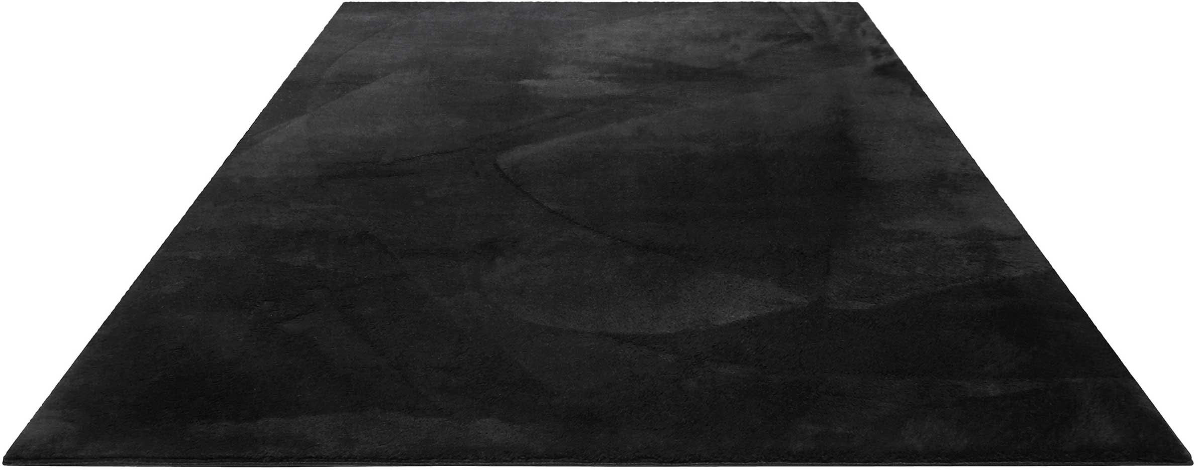 Image of Homie Living Teppich »Lago«, rechteckig, 19 mm Höhe, Kurzflor, Uni Farben, ideal im Wohnzimmer & Schlafzimmer bei Ackermann Versand Schweiz