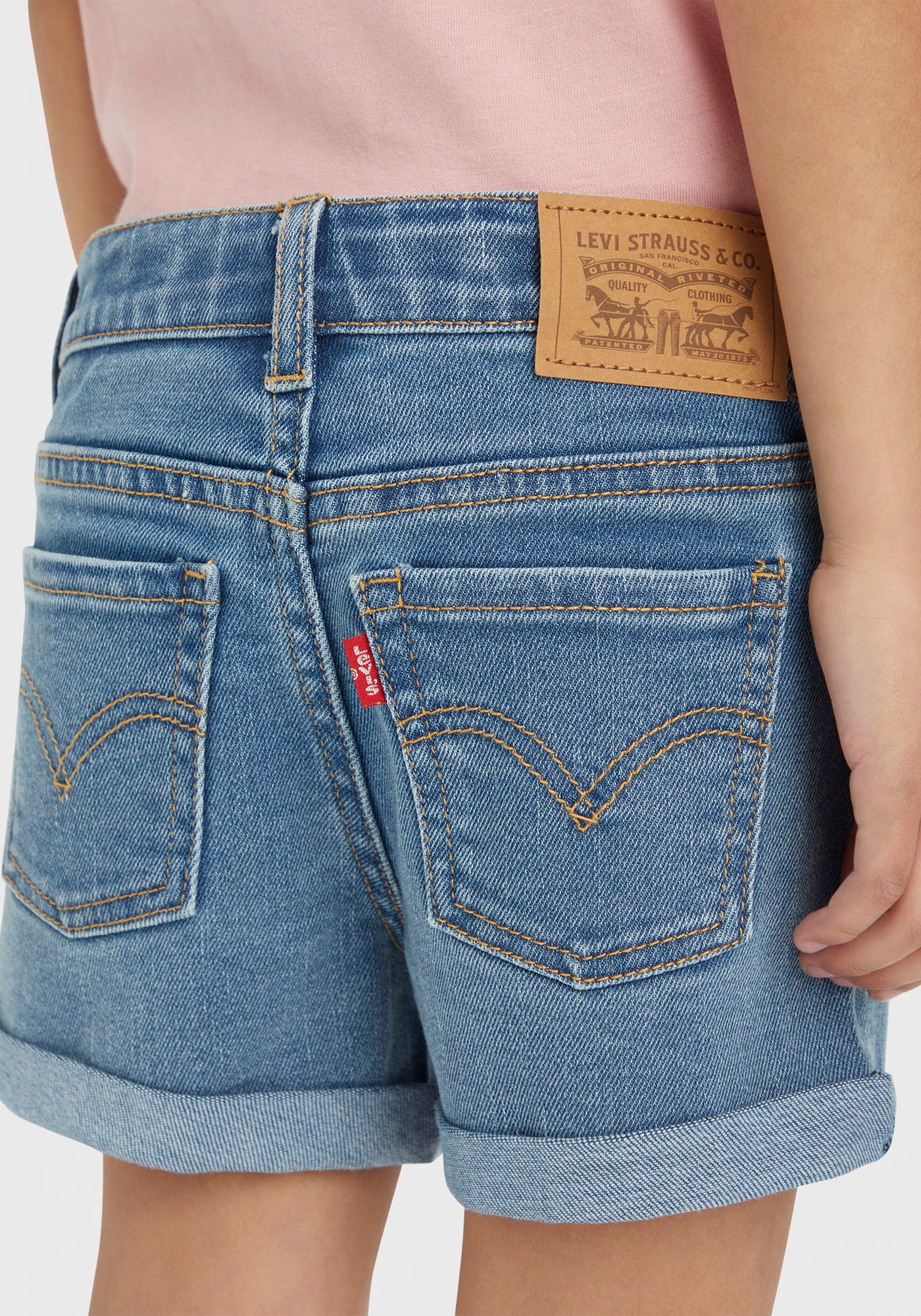 Levi's® Kids Jeansshorts »LVG GIRLFRIEND SHORTS«, for GIRLS