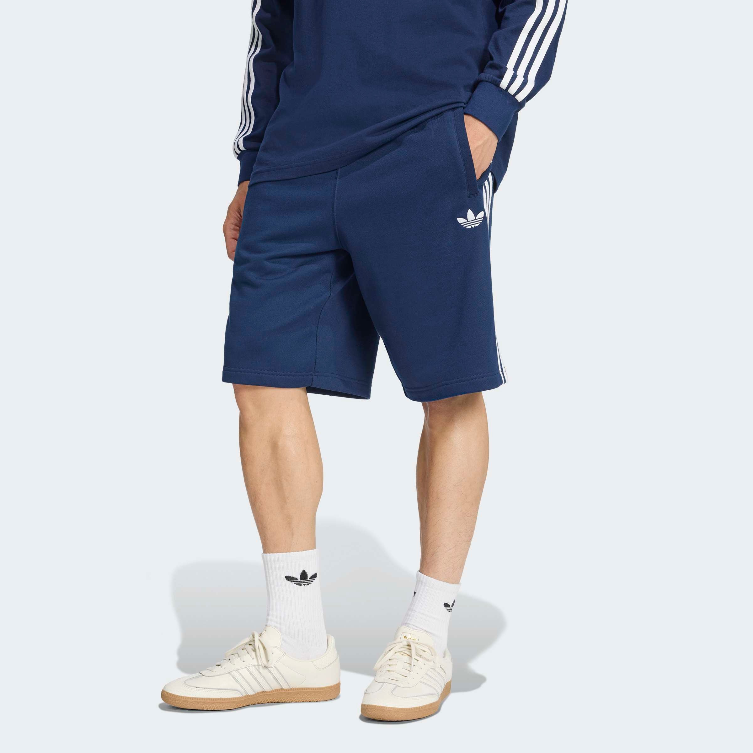 adidas Originals Short »3S SHO«  sportlicher Stil, für Strasse und Zuhause, aus weichem French Terry