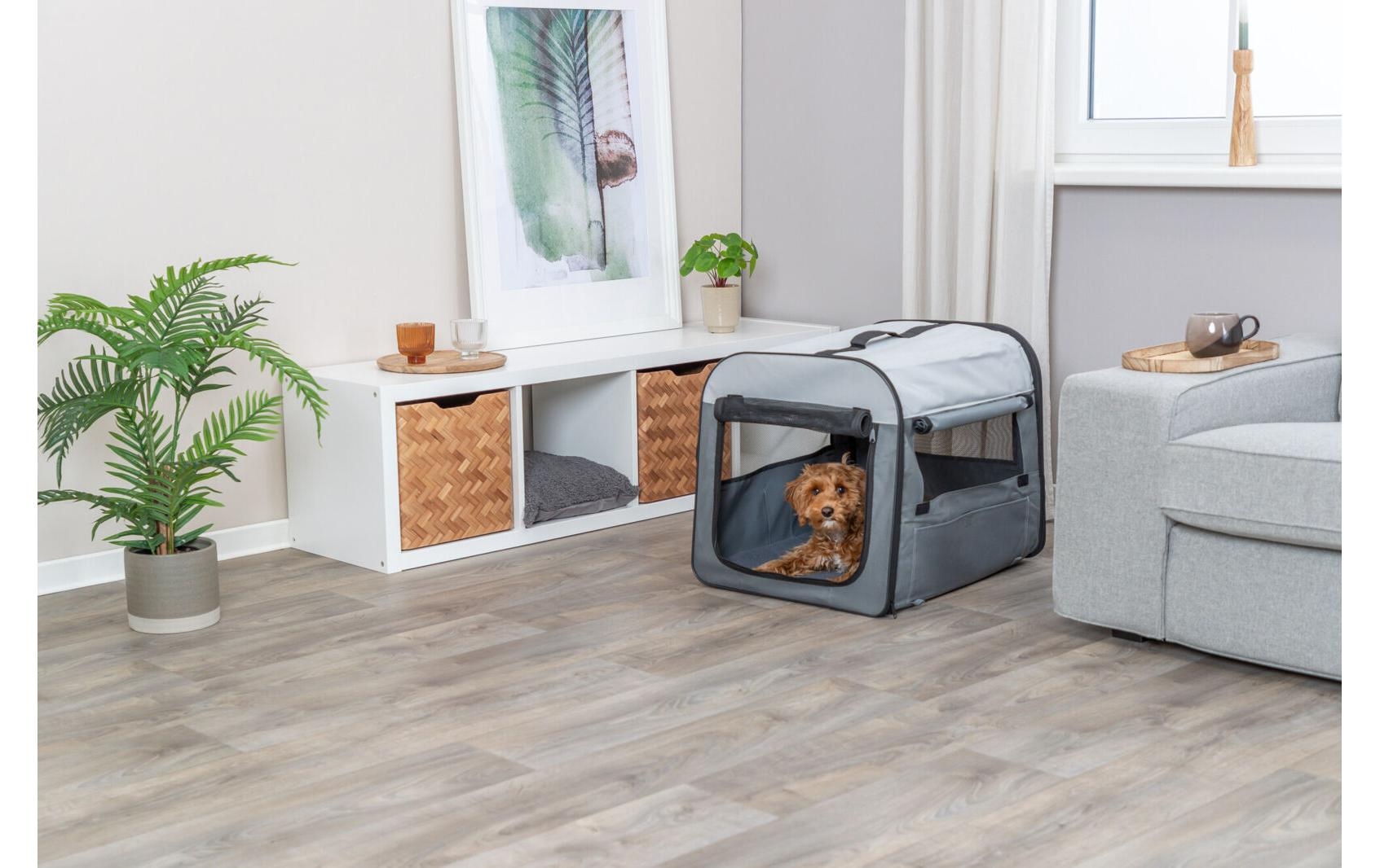 TRIXIE »Basic S« bis 7 kilos Pliable, bonne circulation de l'air, poignée de transport stable, repliable
