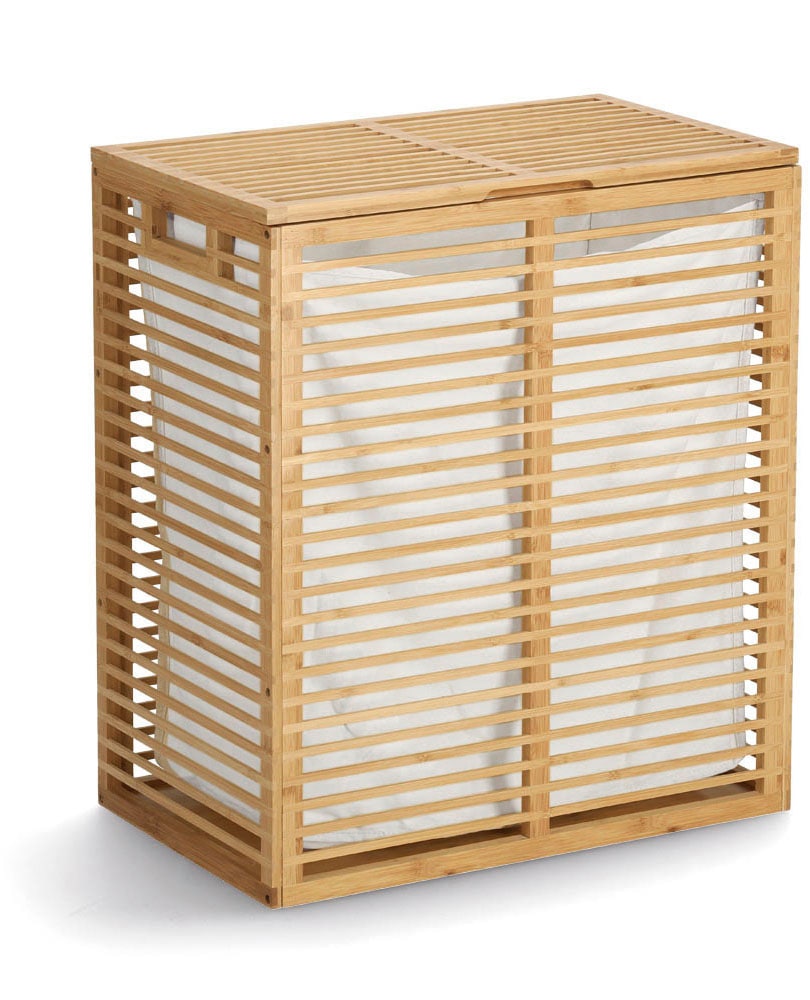 Zeller Present Wäschekorb hochwertig aus Bambus