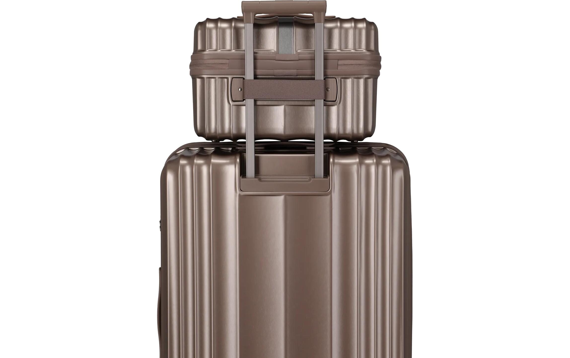travelite Trousse de toilette »PAROS Beautycase 18 l« Elegante Beauty-Oase für unterwegs