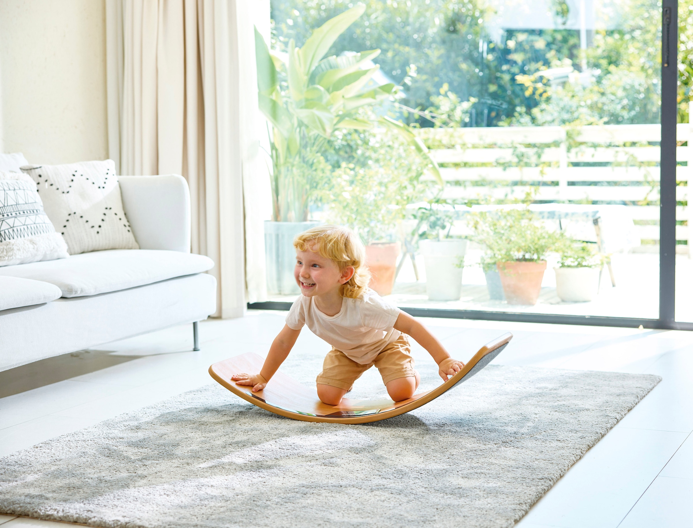 Hape Planche d'équilibre »Intelligentes Balance Board« mit Licht und Sound