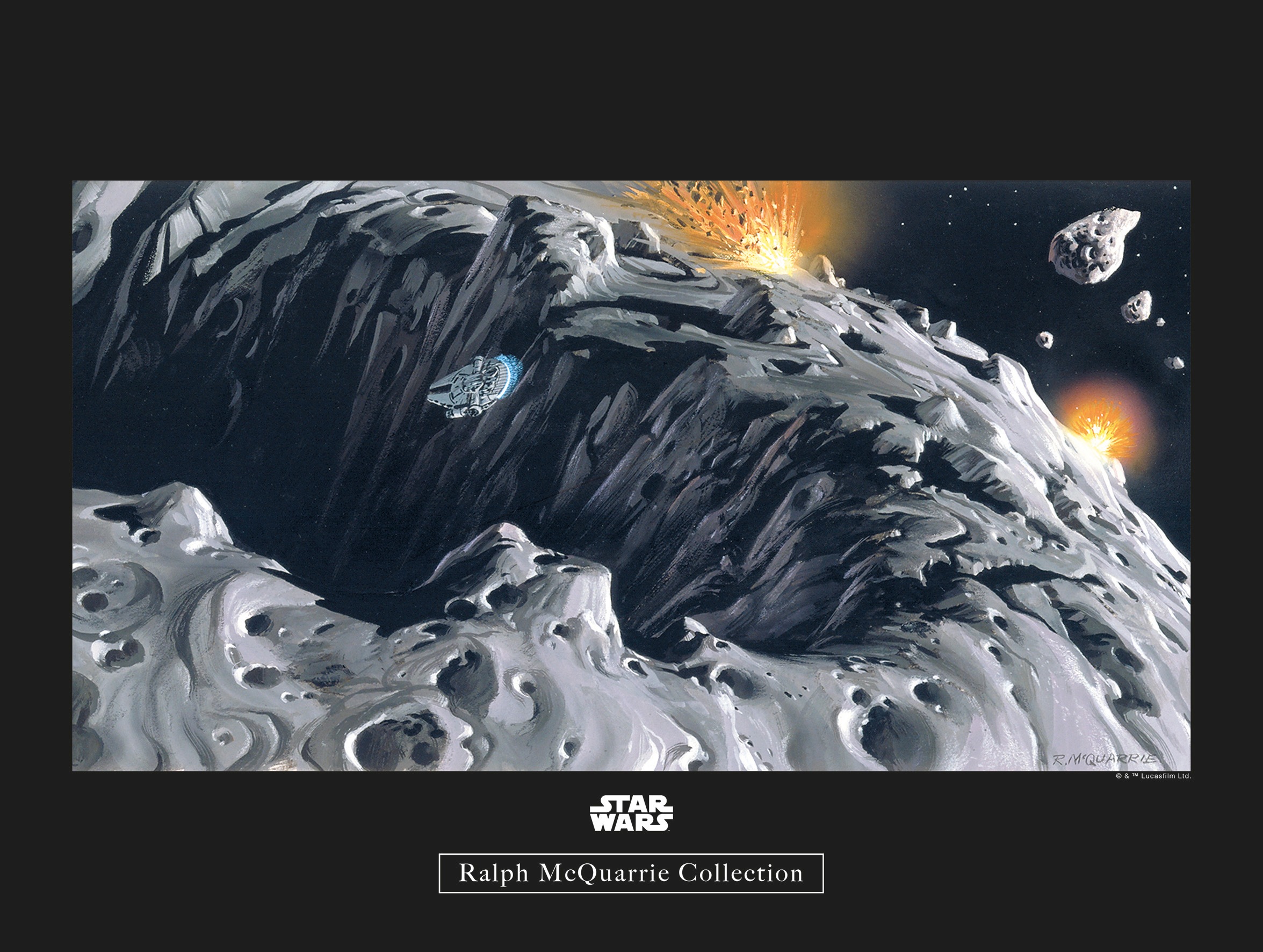 Image of Komar Poster »Star Wars Classic RMQ Asteroid«, Star Wars bei Ackermann Versand Schweiz
