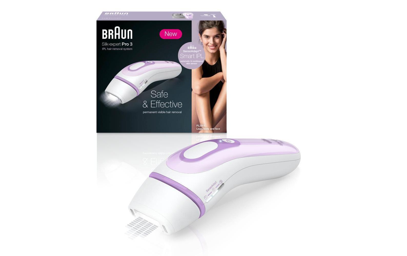 Braun IPL-Haarentferner »Silk-expert Pro 3 PL3012«, 300.000 Lichtimpulse