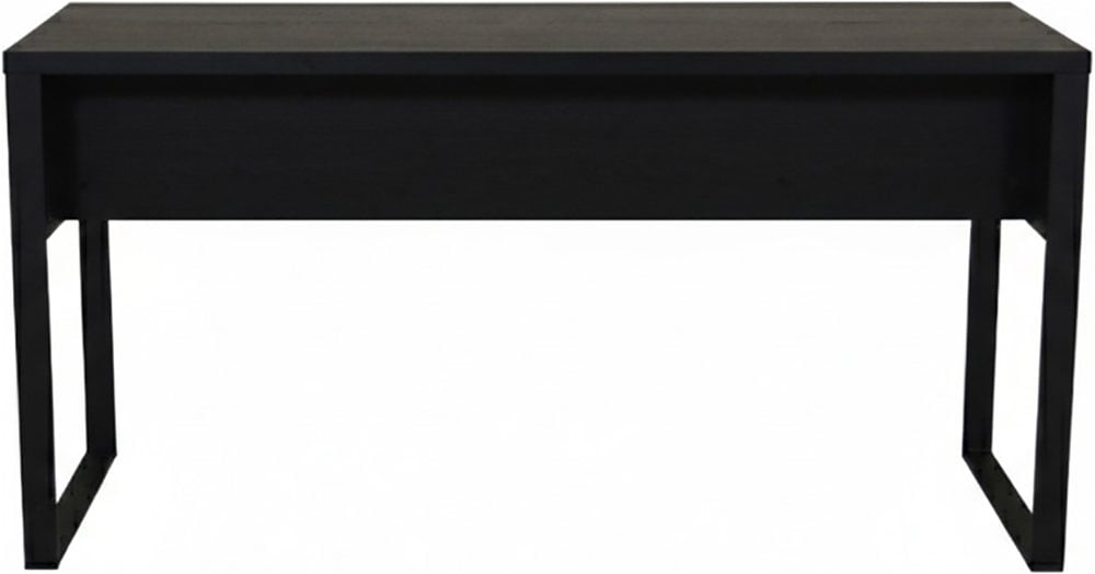 Jahnke Schreibtisch »LOOP D 150« Schreibtisch, Eiche-Optik, 3 Schubkästen, Metallrahmen, B:152,4 cm