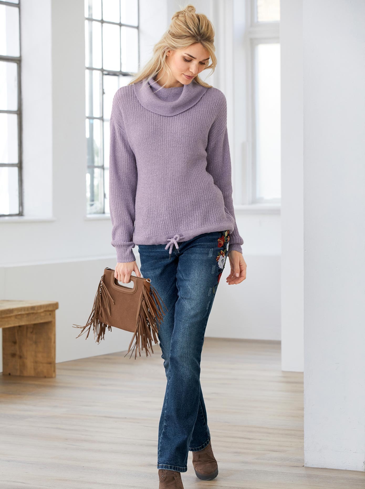 Image of LINEA TESINI by Heine Rollkragenpullover »Pullover« bei Ackermann Versand Schweiz