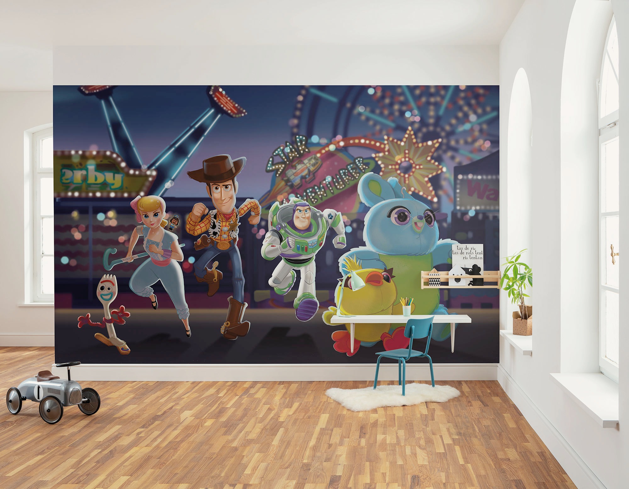 Image of Komar Kindertapete "Disney and Pixar Toy Story Team" bedruckt glatt