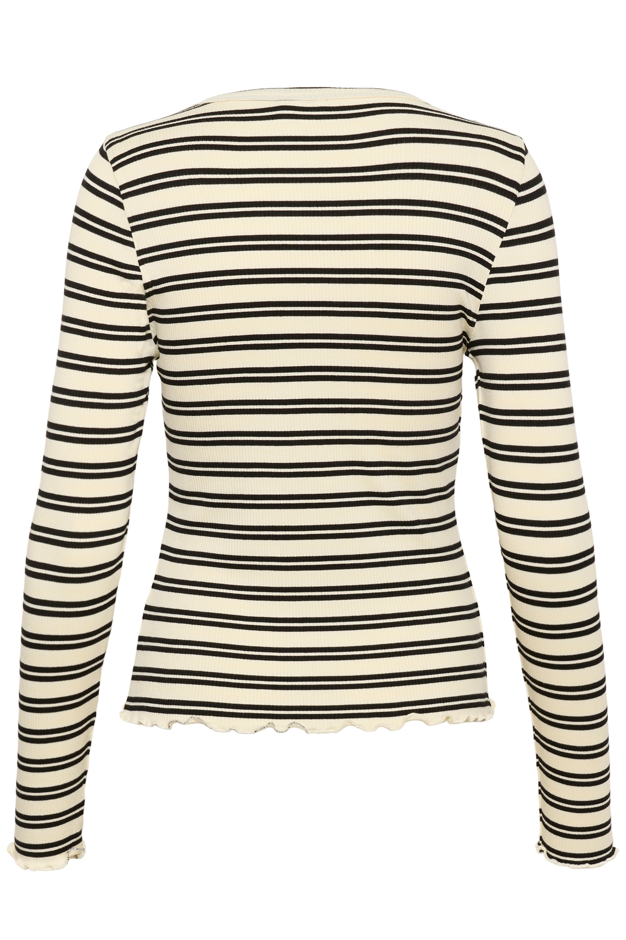 Saint Tropez T-shirt à manches longues »OlaliaSZ LS Blouse« Viskosemischung, figurbetonte Form