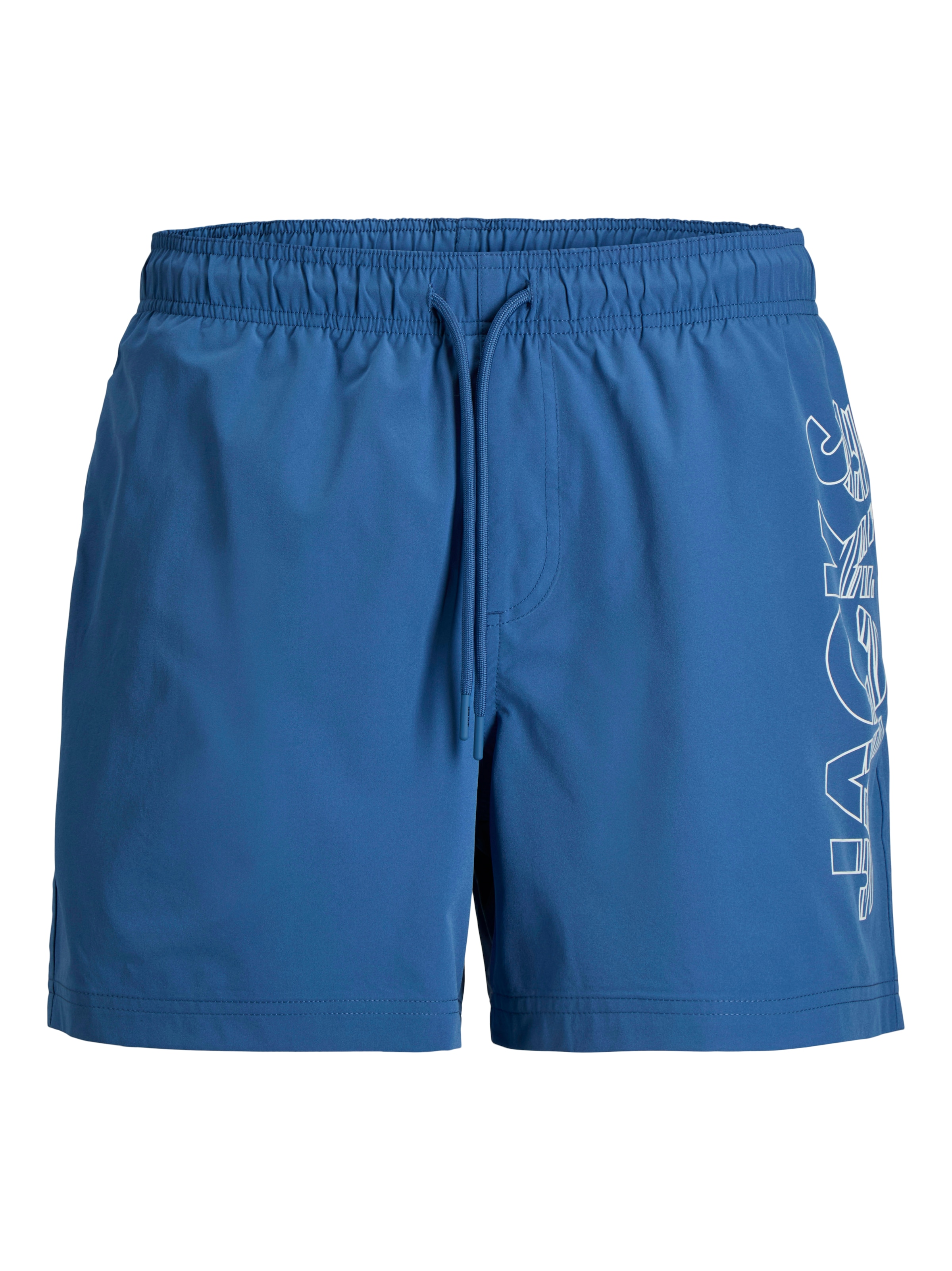 Image of Jack & Jones PlusSize Badeshorts "JPSTMAUI WAVE LOGO SWIM SHORTS SN PLS" Kunstfaser, mit elastischem Bund, normal geschnitten