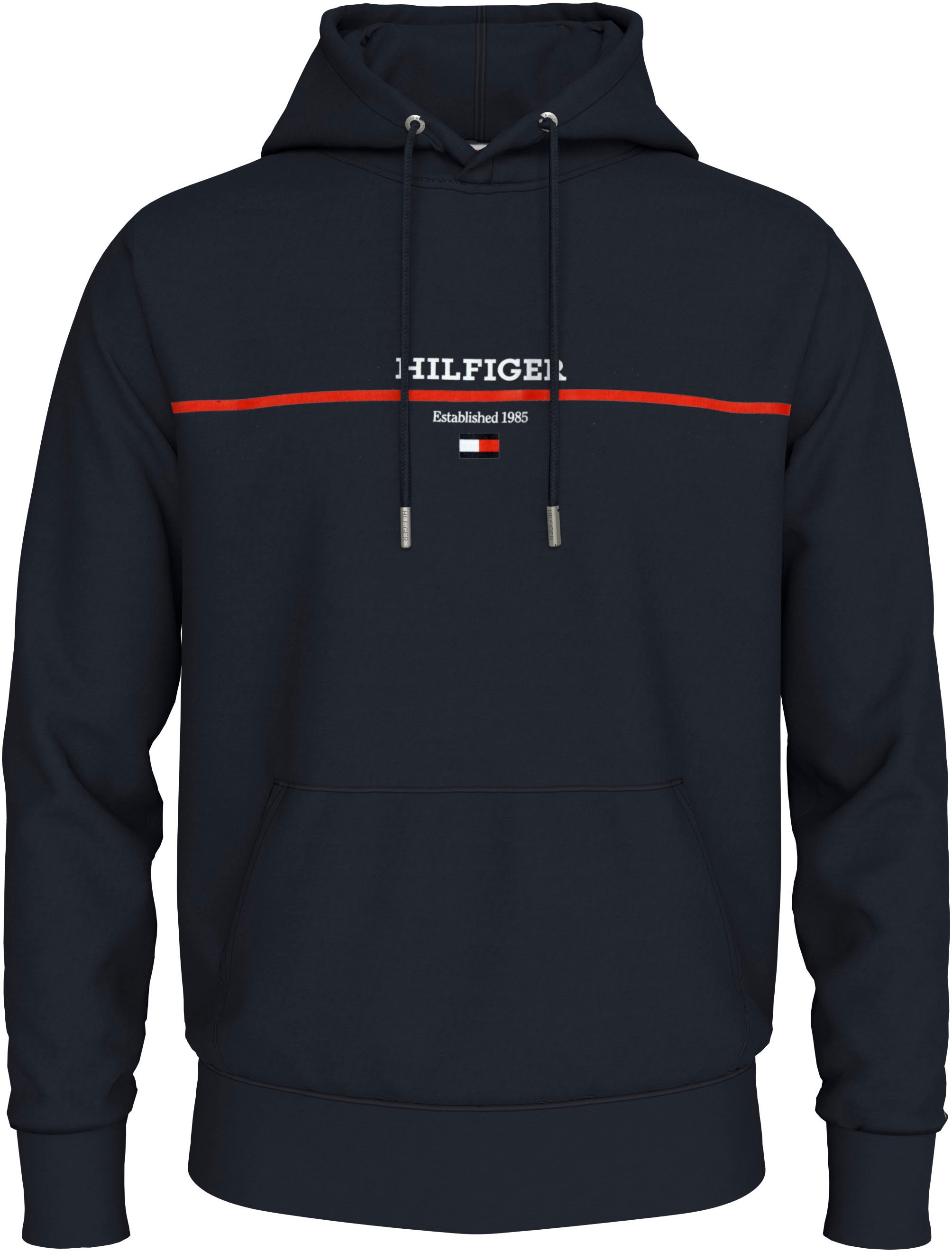 Tommy Hilfiger Hoodie »HILFIGER STRIPE TERRY HOODY«