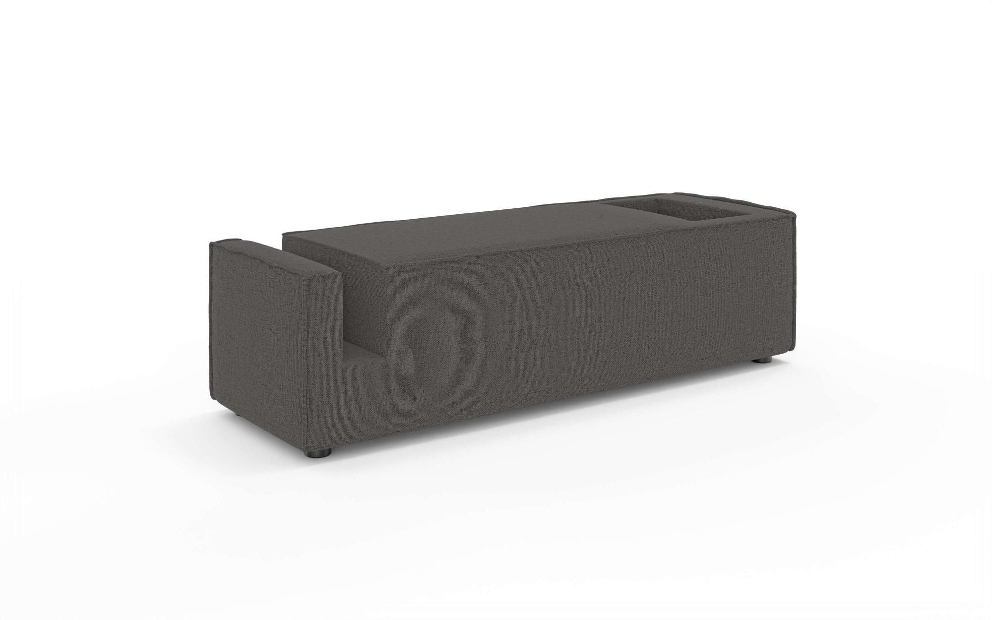 INOSIGN Sofaelement »HAILY Tisch XL für das Modulsofa, extra tief, Masse B/T/H: 45/130/37 cm«, als Modul oder separat verwendbar, mit Steckfach und Ablagefläche