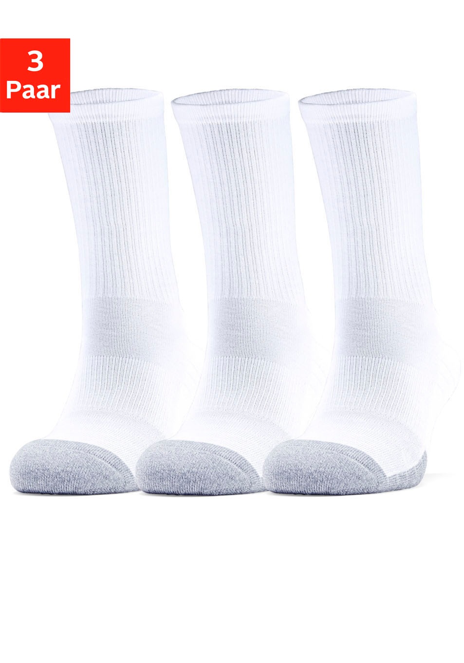 Image of Under Armour® Socken, (3 Paar), mit anatomischer Polsterung bei Ackermann Versand Schweiz